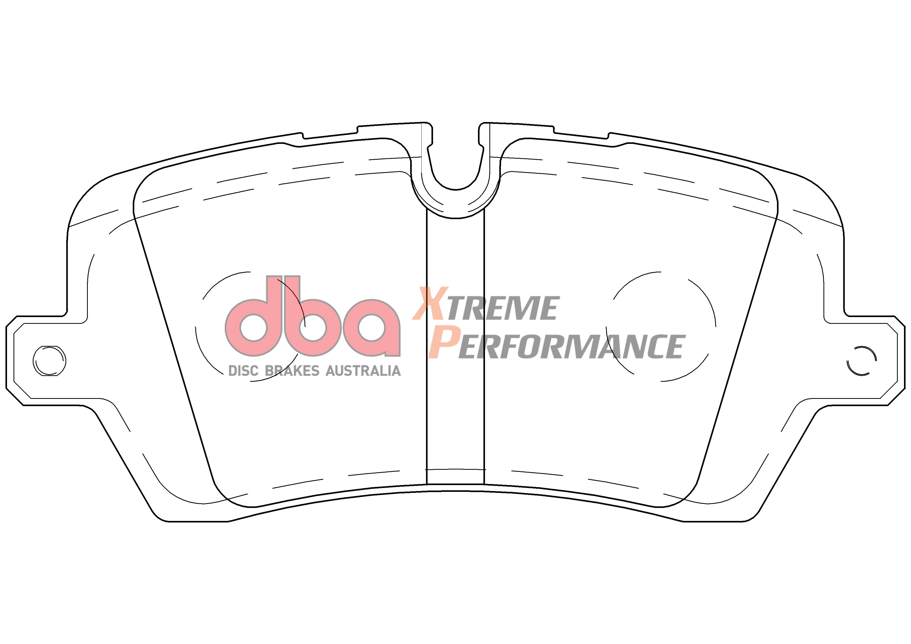 Placute Frana DBA Xtreme Performance Spate Land Rover Range Rover Evoque DB8919XP