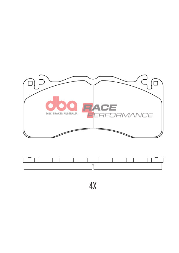 Placute Frana DBA Race Performance Fata Ford Mustang DB9021RP