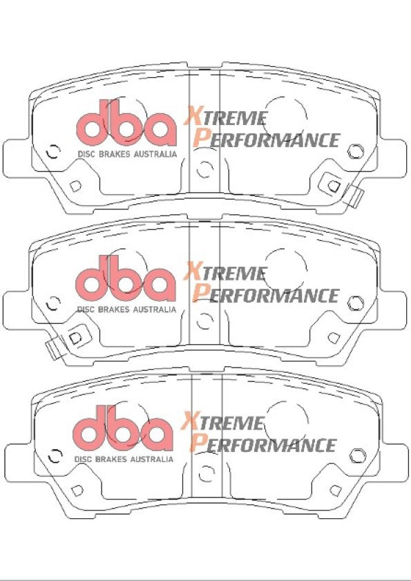 Placute Frana DBA Xtreme Performance Spate Ford Mustang DB9022XP