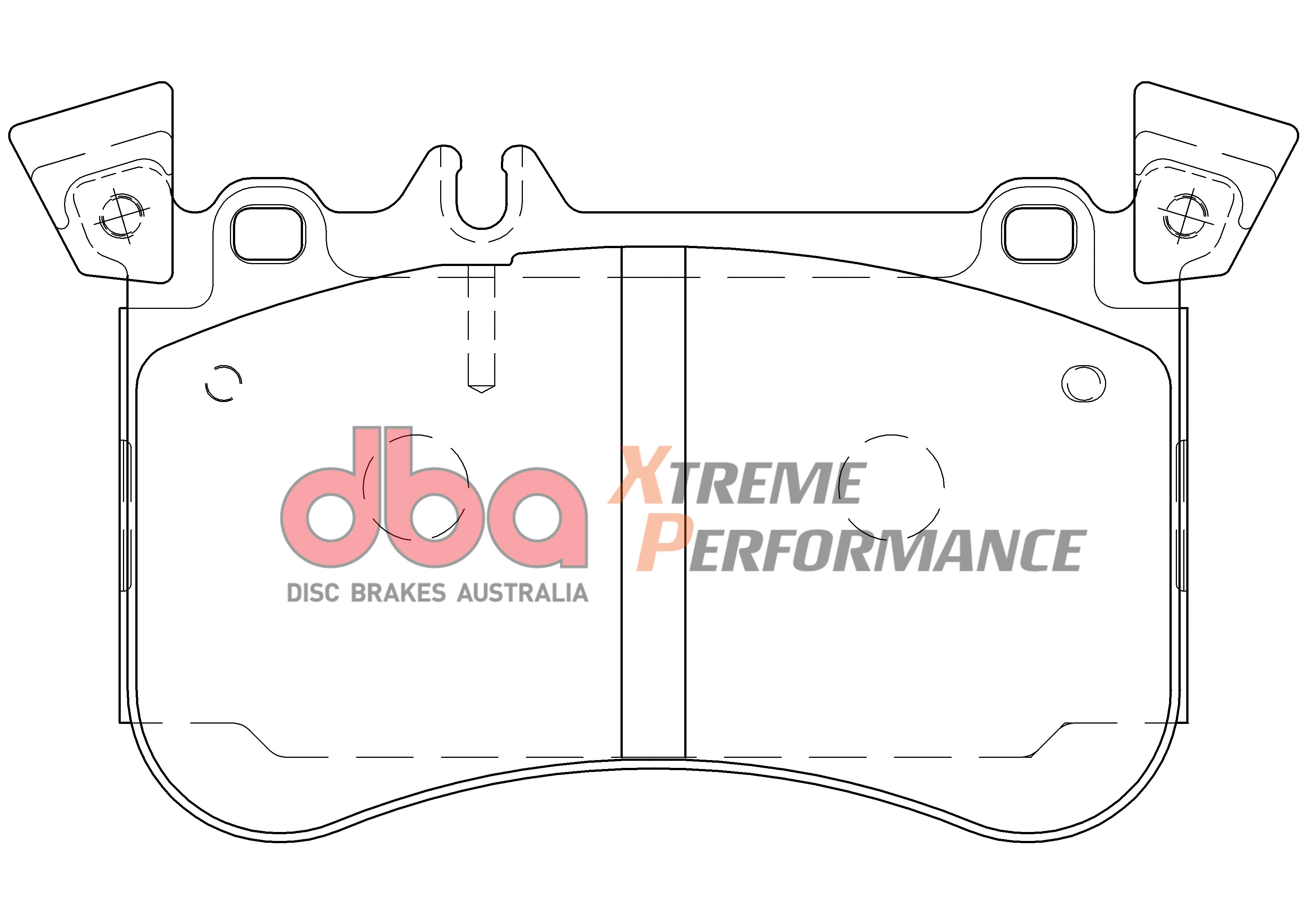 Placute Frana DBA Xtreme Performance Fata Mercedes-Benz A-Class / Mercedes-Benz CLA DB9031XP