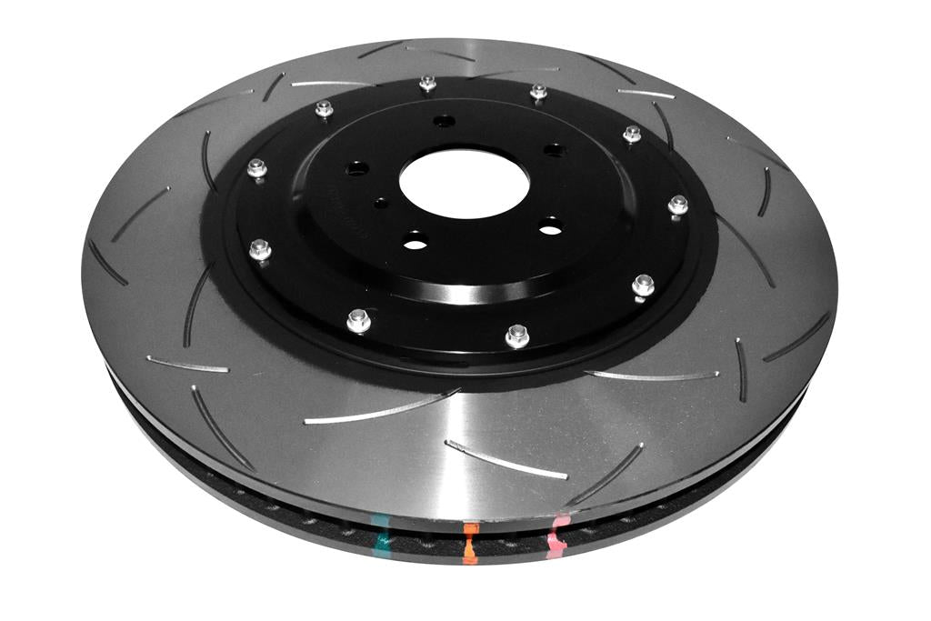 Disc Frana DBA 5000 Series T3 Slotted Black Hat Fata 390mm Nissan GT-R DBA52379BLKRS