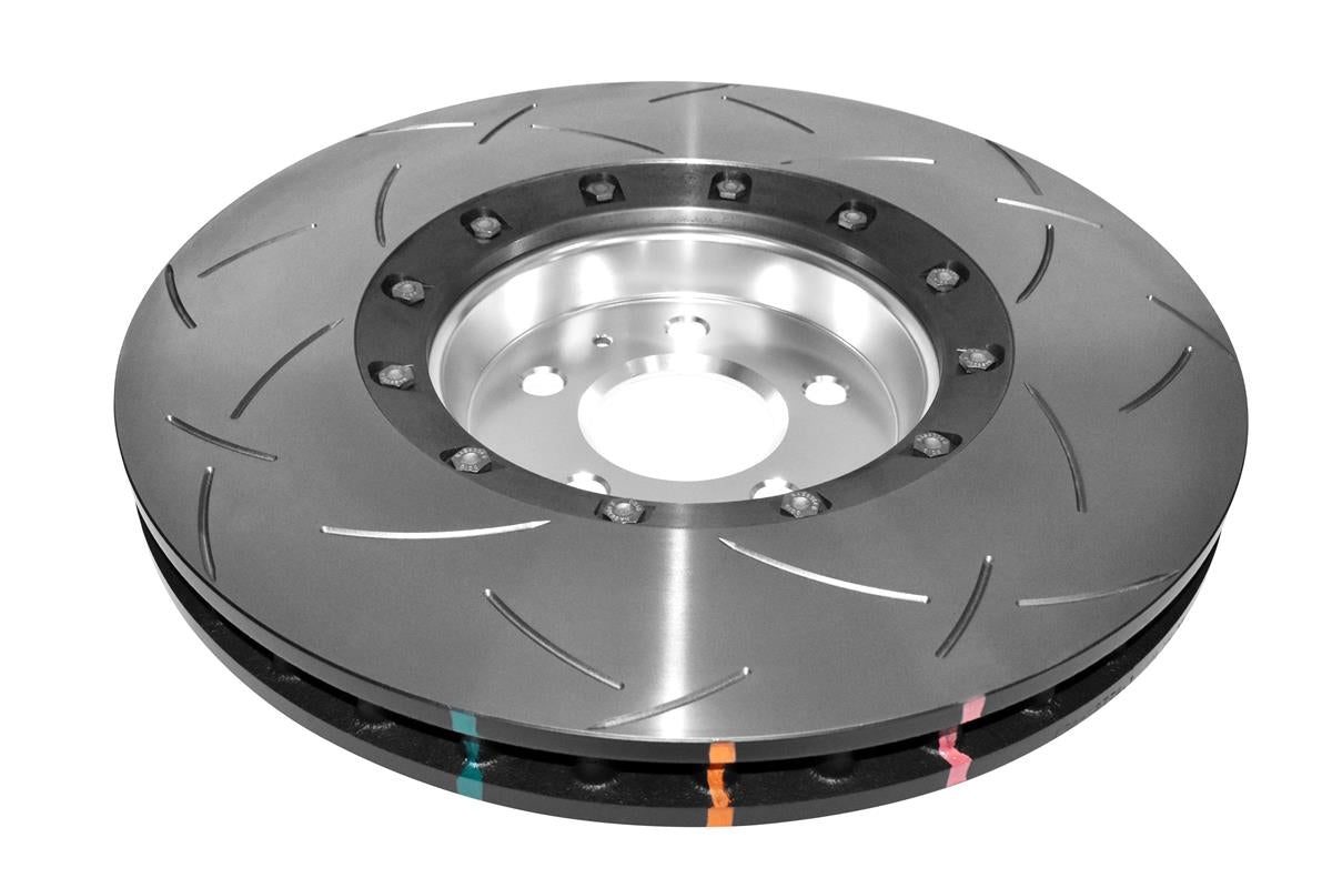 Disc Frana DBA 5000 Series T3 Slotted Silver Hat Fata 380mm Audi A8 / Audi SQ5 DBA52774SLVS