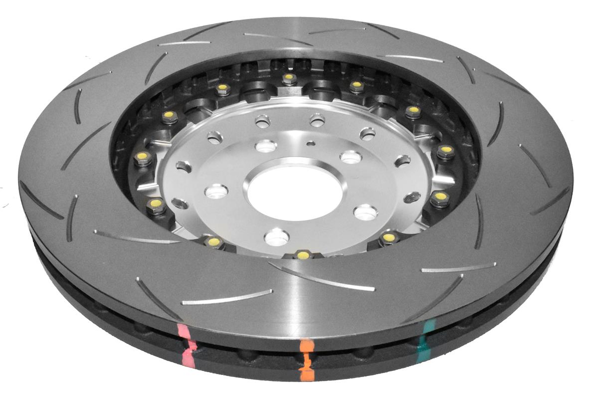 Disc Frana DBA 5000 Series T3 Slotted Silver Hat Fata 365mm Audi R8 / Audi RS4 / Audi RS5 DBA52834SLVS
