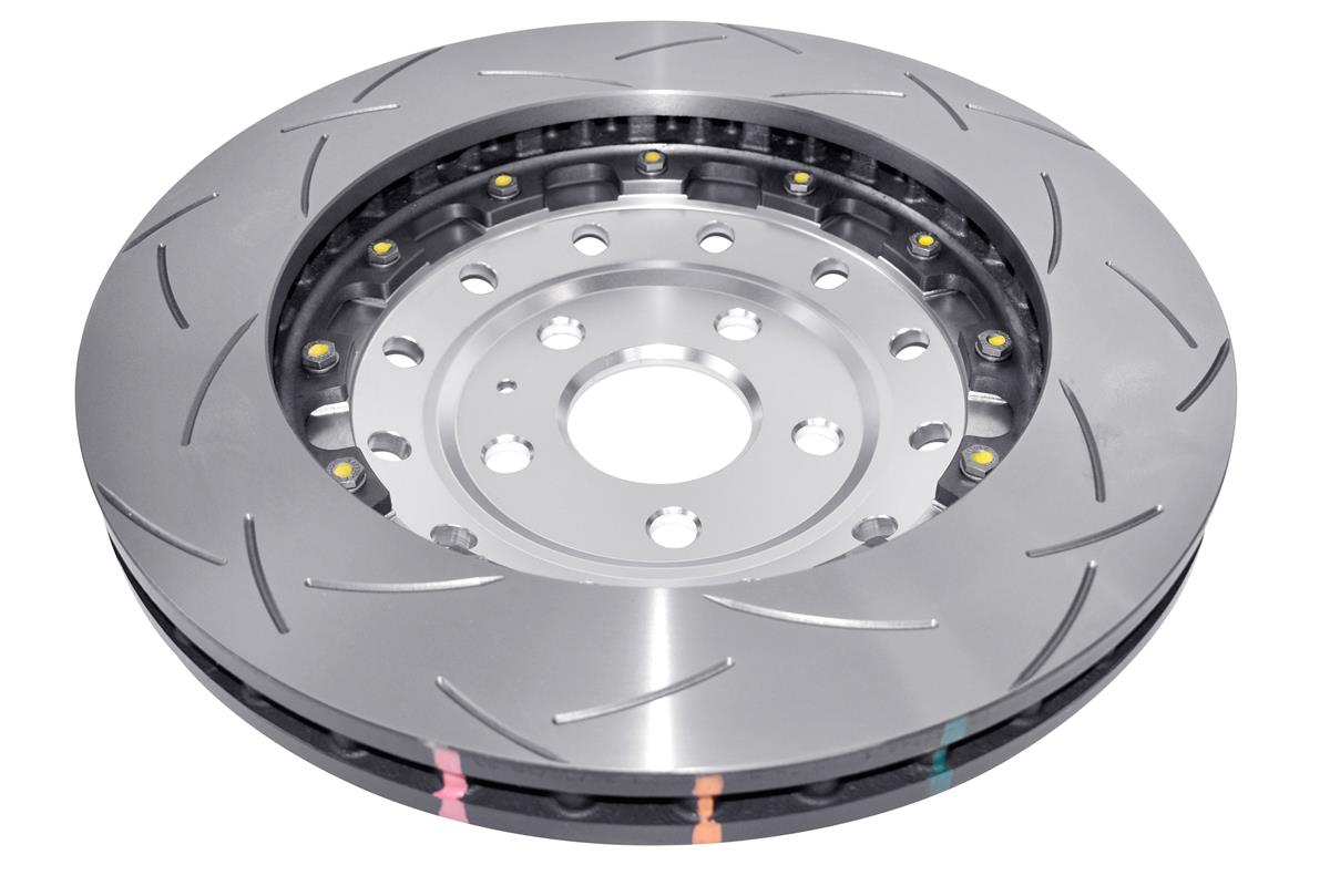 Disc Frana DBA 5000 Series T3 Slotted Silver Hat Fata 370mm Audi RS3 DBA53004SLVS