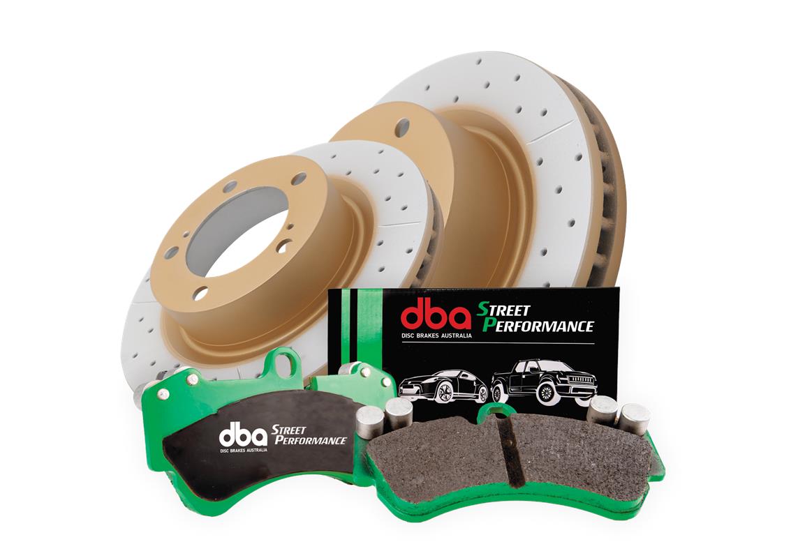 Placute Frana DBA Brake Kit Street Series X GOLD & Street Performance (2x DBA625X + DB1361SP) Fata Nissan Patrol DBA625X-1361SP
