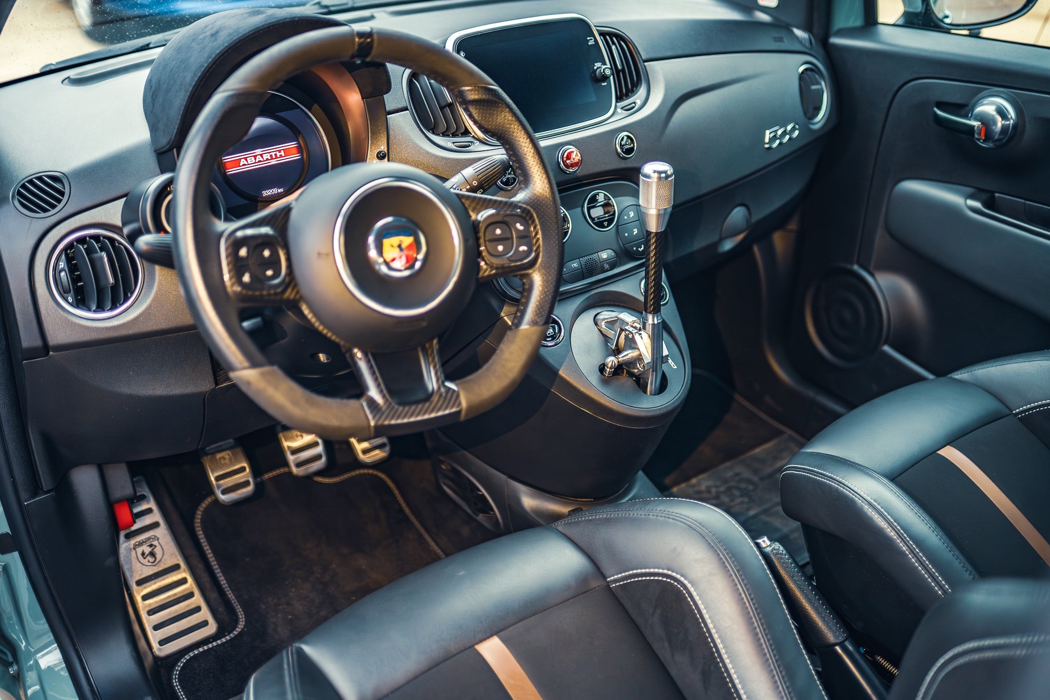 Short Shifter NSB Coolerworx Fiat 500 Abarth