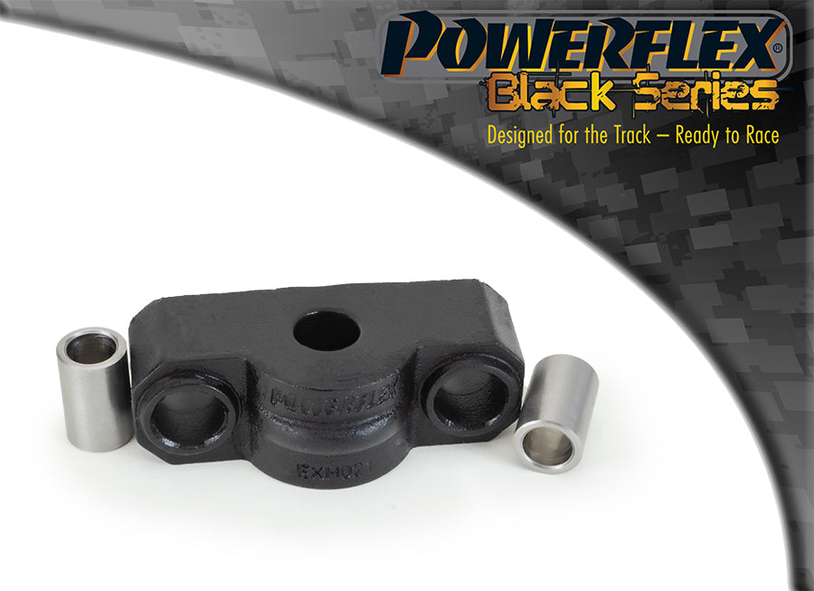Suport evacuare Powerflex, Black Series, cod EXH021BLK