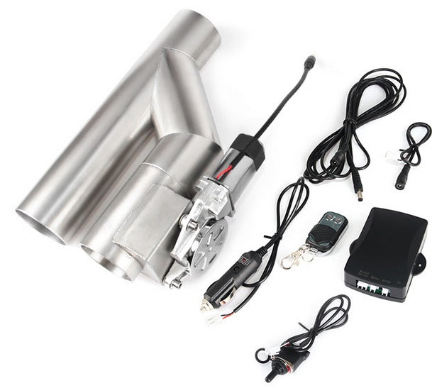 Kit Clapeta Cut-Off Esapament Electrica cu Telecomanda -76mm