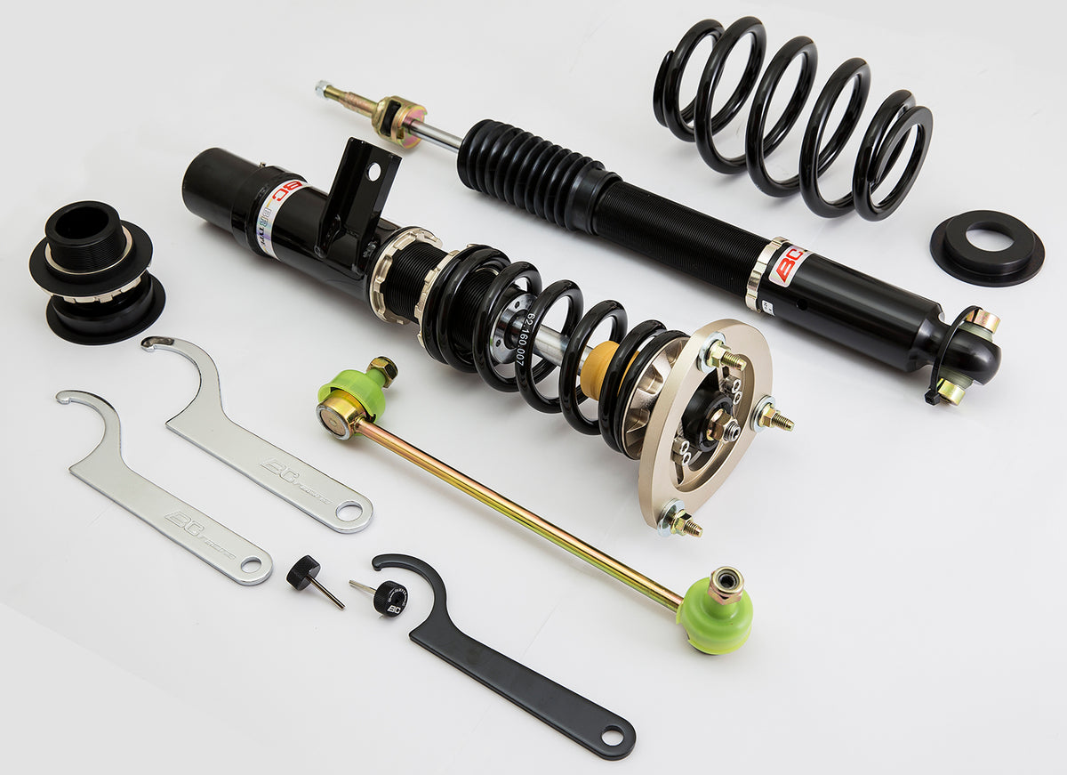 Suspensie Reglabila Coilover BC Racing BR - Volkswagen Golf MK7 (13-19) FWD, strut 54.5mm, INC R & GTI