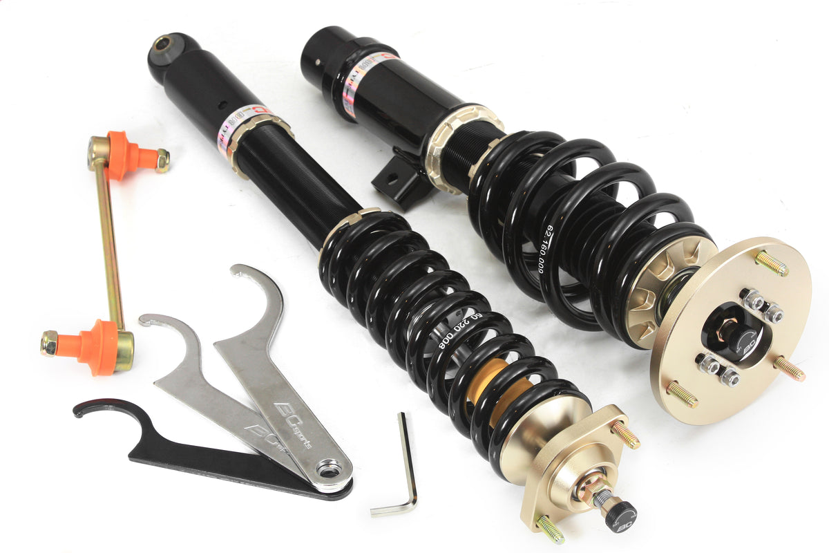 BC Racing BR Coilover Kit - BMW 3 Series E46 (98-06) RWD, without M3, rear integrated