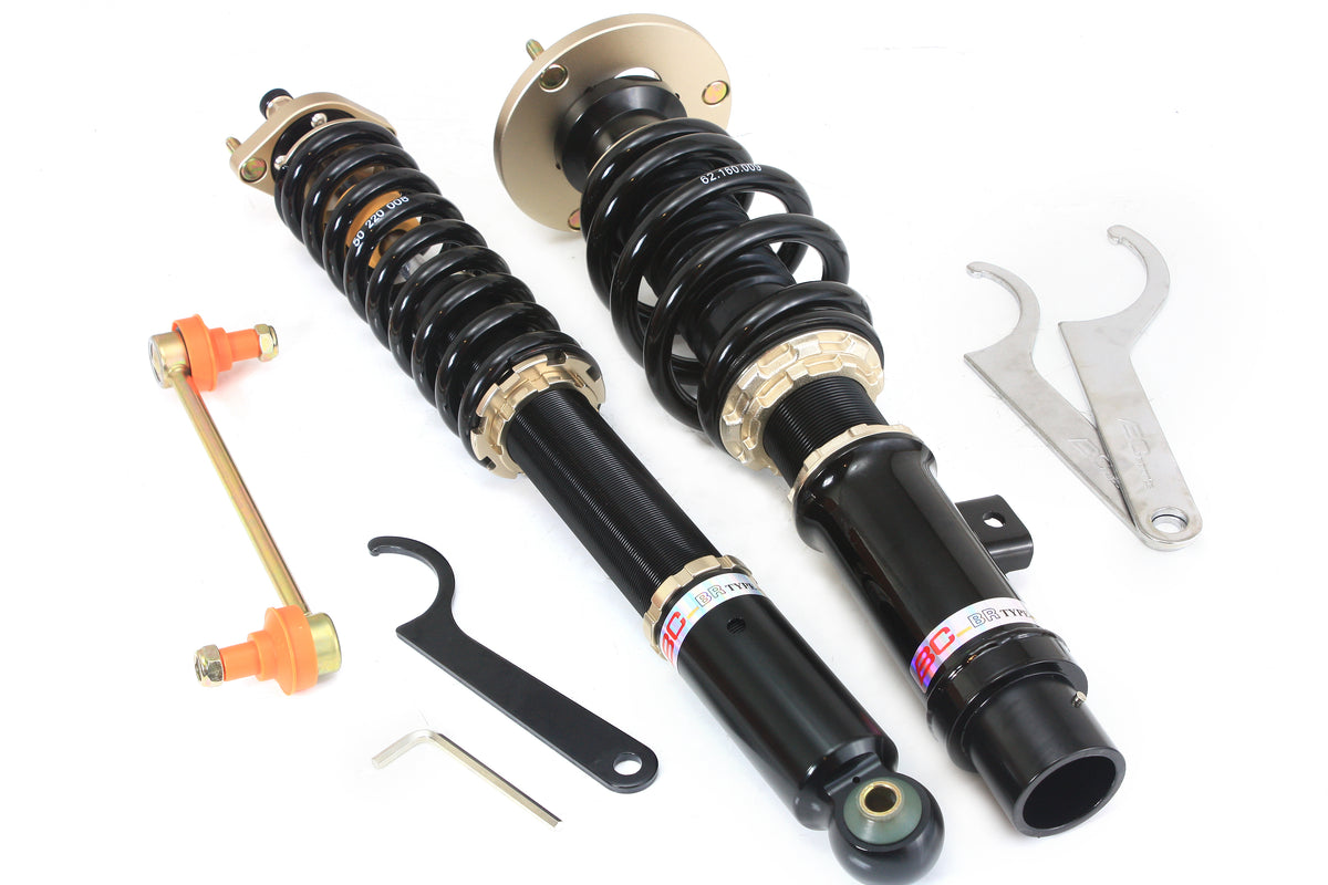 BC Racing BR Coilover Kit - BMW 3 Series E46 (98-06) RWD, without M3, rear integrated