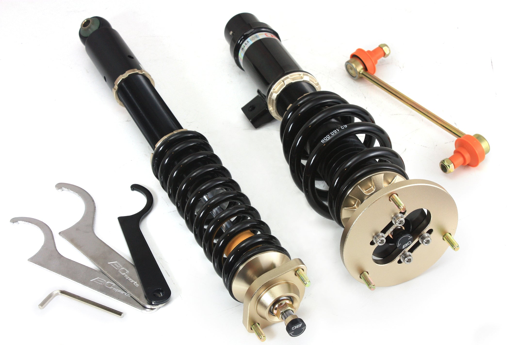 Suspensie Reglabila Coilover BC Racing BR - BMW Seria 3 E46 (98-06) RWD, fara M3, spate integrat
