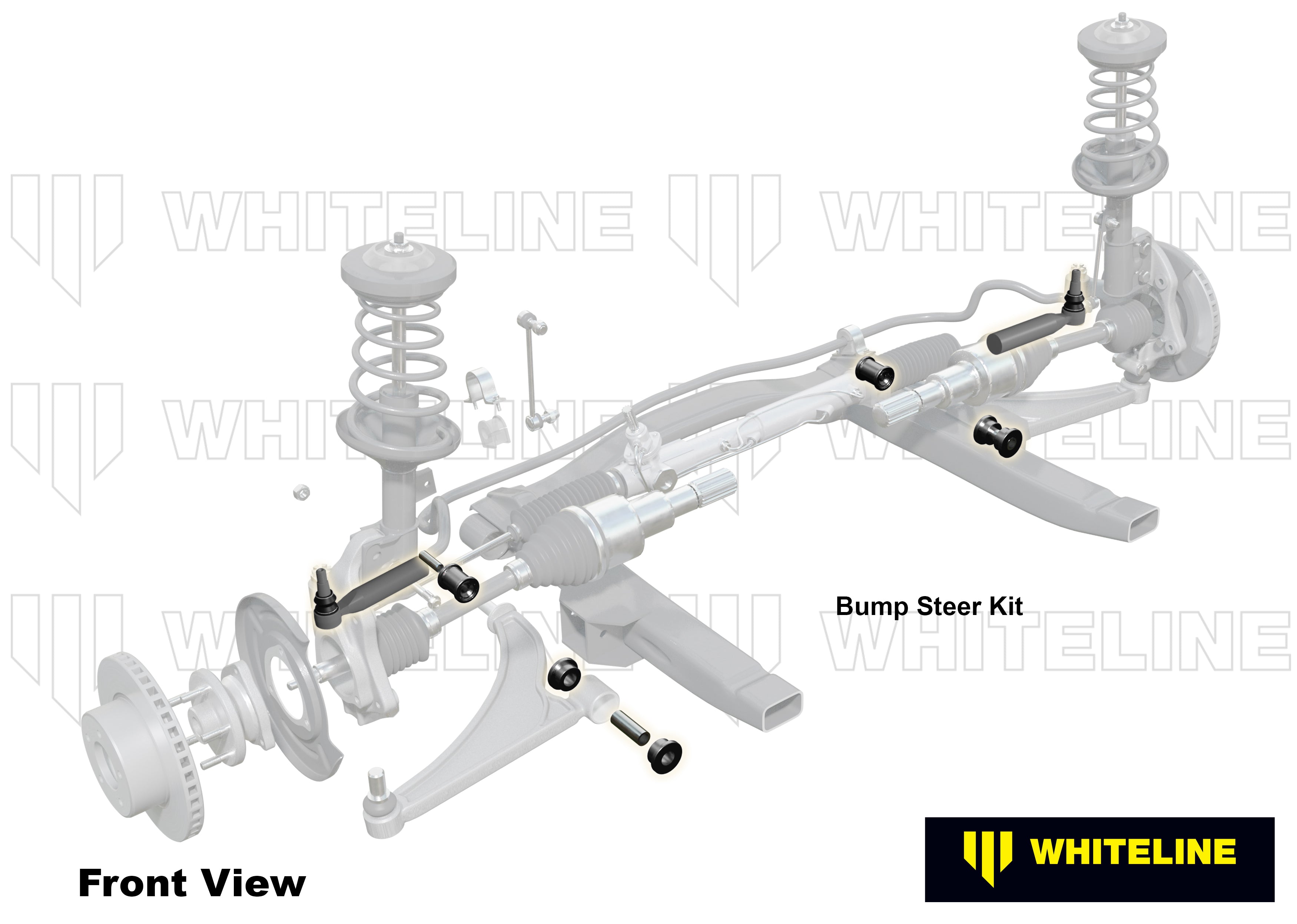 Control arm geometry correction kit Whiteline pentru Audi A3 / Seat Leon / Skoda Octavia / Vw Caddy - KCA462