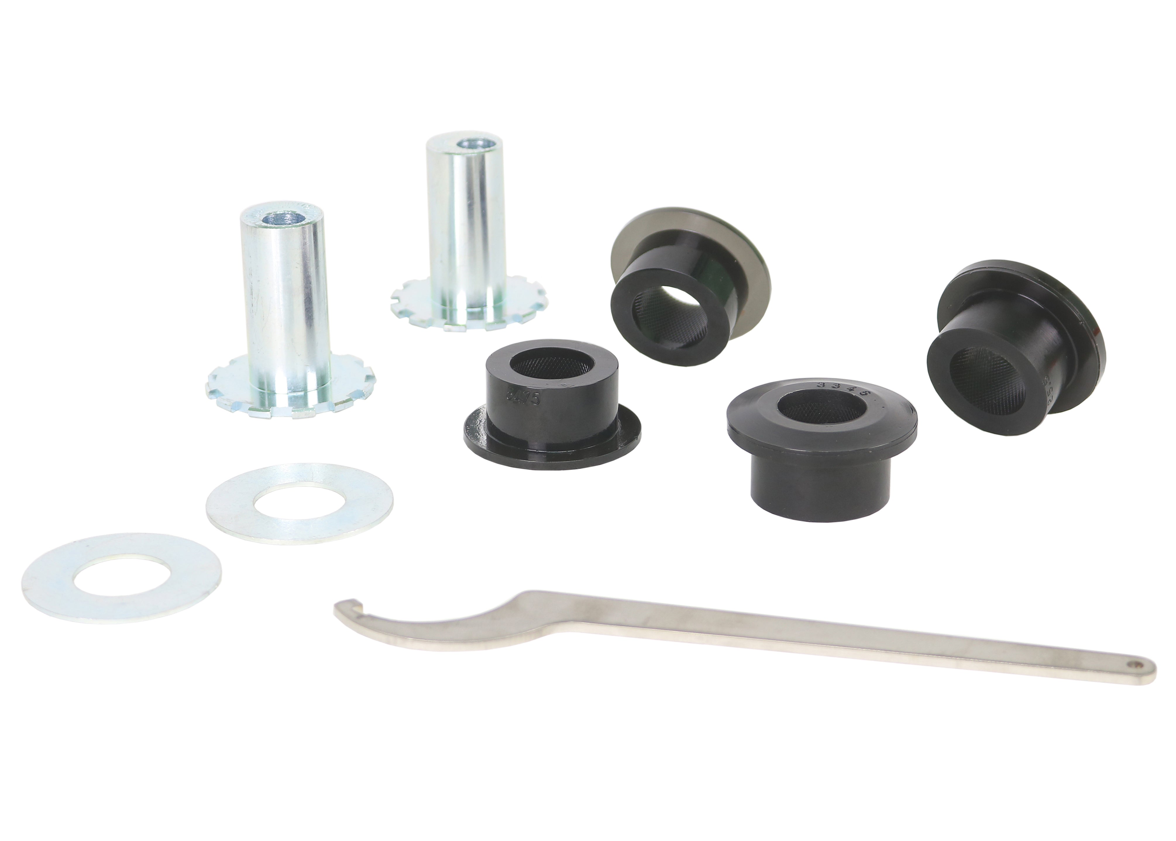 Set bucse brat suspensie inferior fata interior (decalaj dublu) Whiteline pentru Audi A3 / Seat Altea / Skoda Octavia / Vw Beetle - KCA538