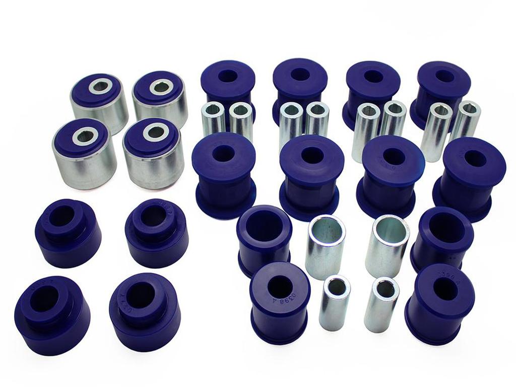 Set bucse brat longitudinal si bara panhard cu corectie de caster SuperPro pentru Nissan Patrol - KIT0060ADJK