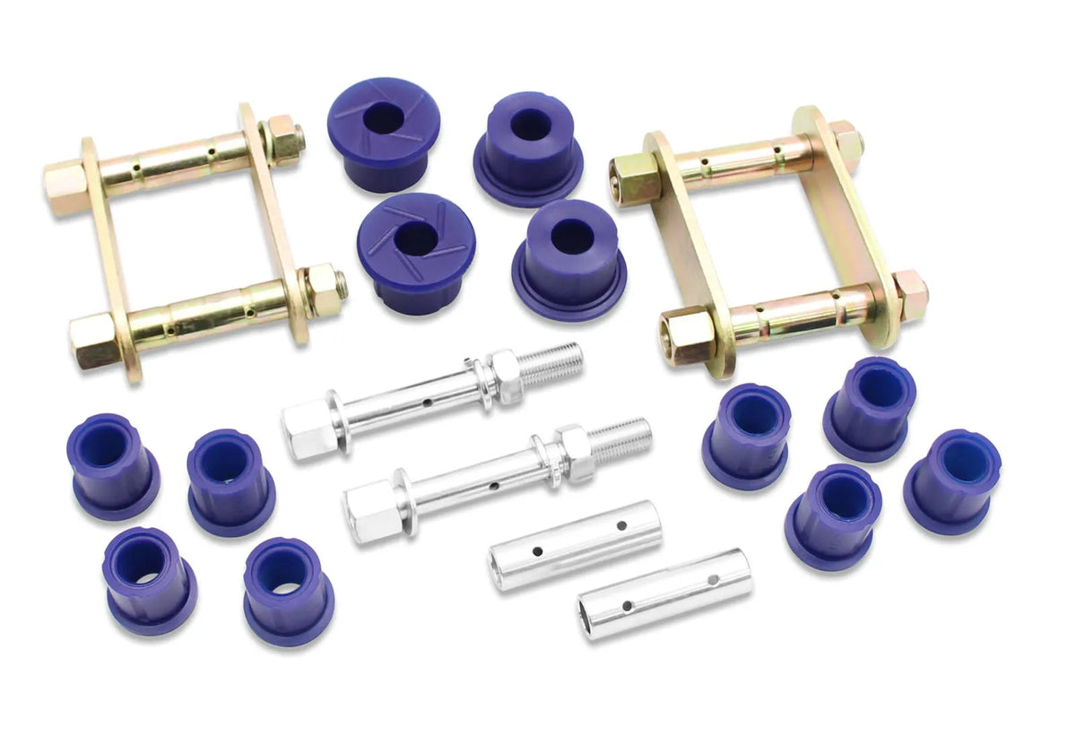 Set cercei arc lamelar cu gresor si bucse SuperPro pentru Isuzu D-Max - KIT070SK