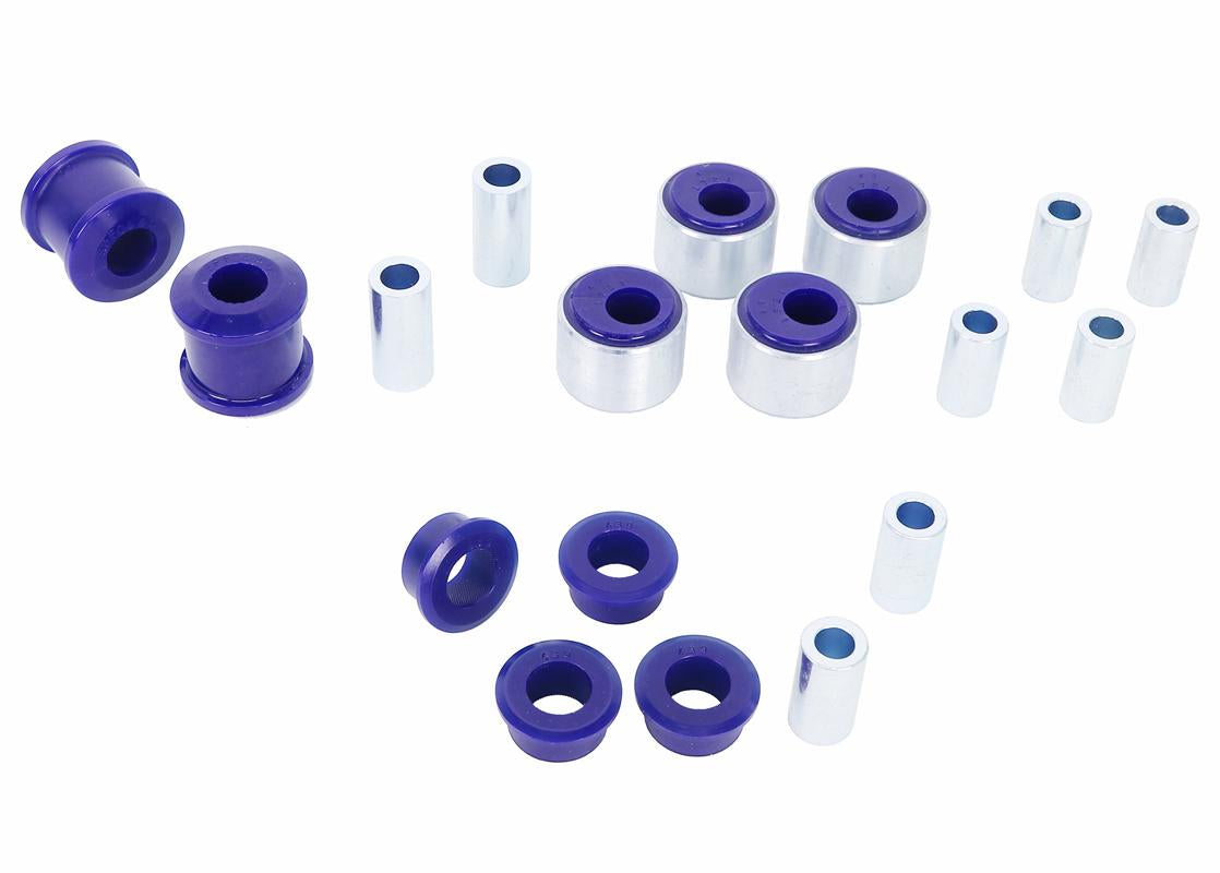 Set bucse brat tensiune si bara panhard reglabil SuperPro pentru Toyota Land Cruiser - KIT085ADJK