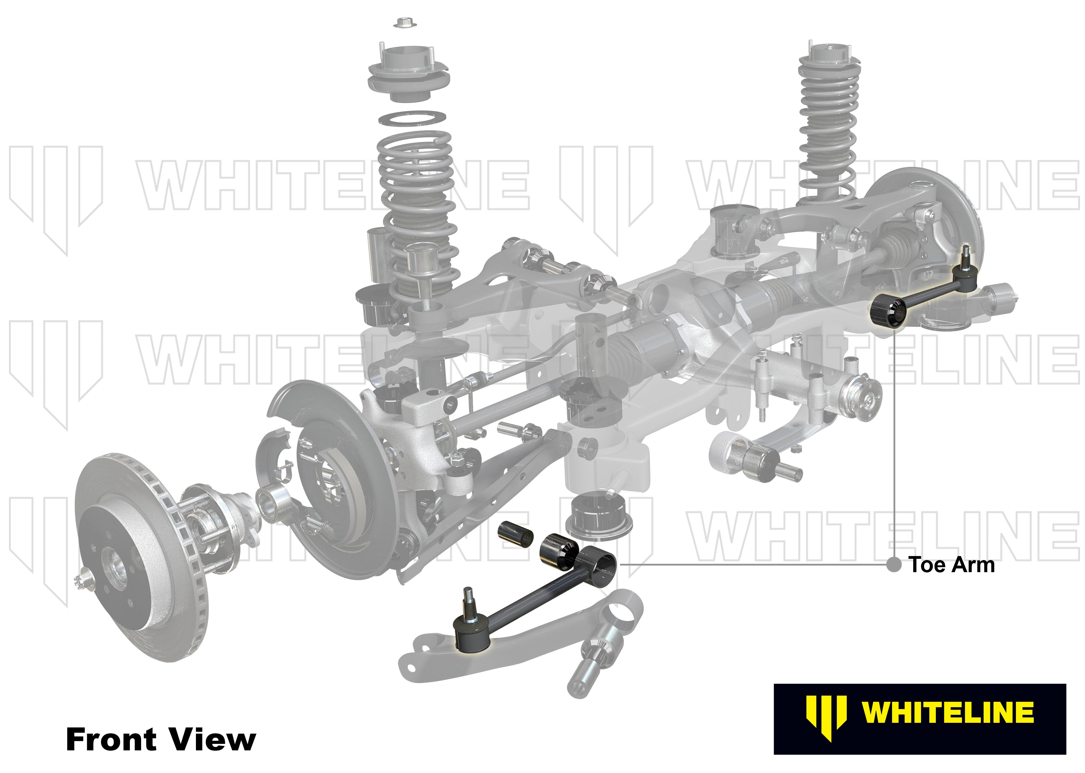 Brat suspensie inferior front brat complet Whiteline pentru Subaru Brz / Toyota 86 - KTA147B