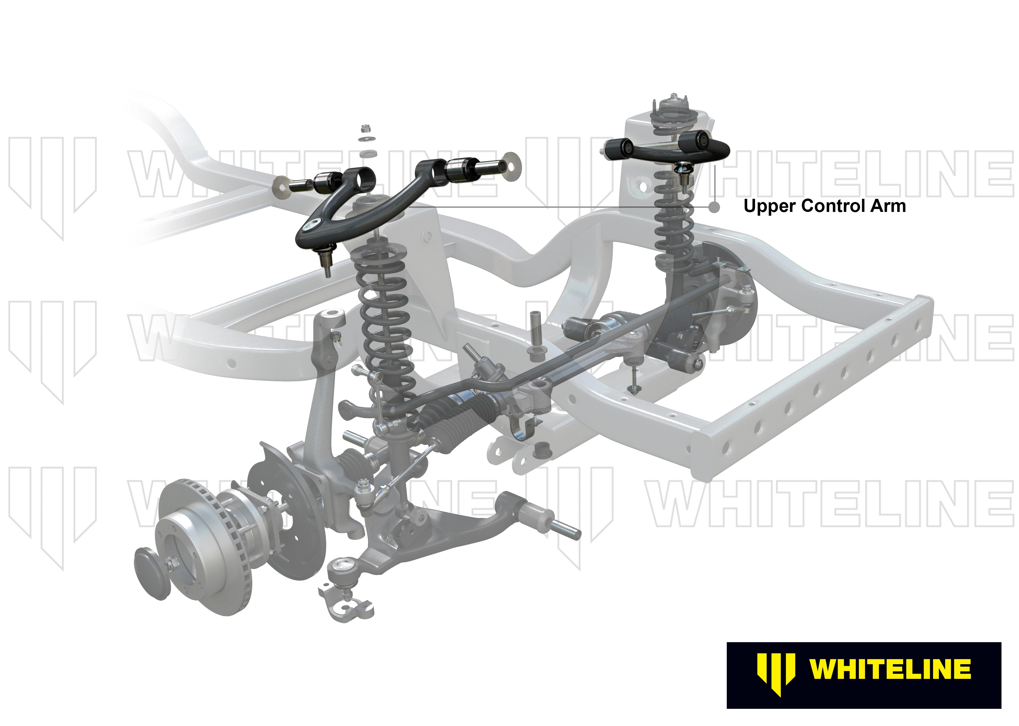 Brat suspensie superior complet Whiteline pentru Toyota 4 Runner - KTA249