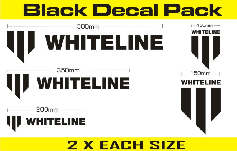 Set autocolante Whiteline pentru Merchandise Decals - KWM002