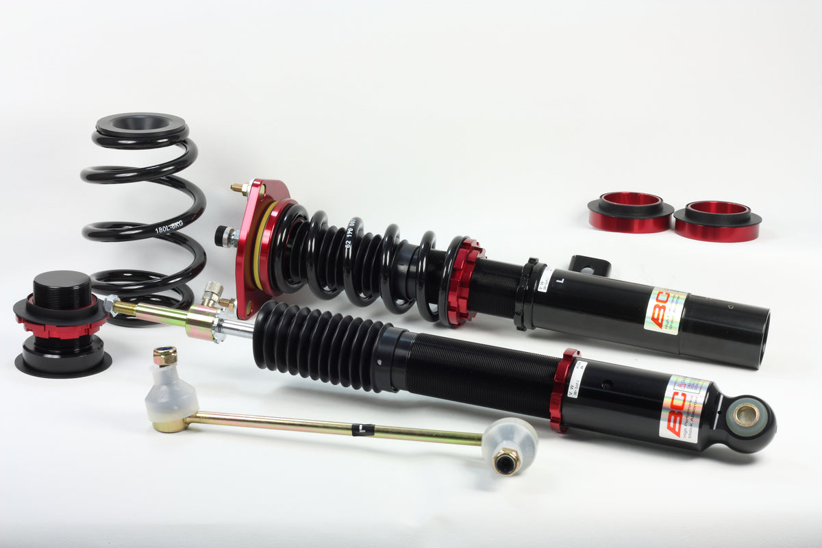 Suspensie Reglabila Coilover BC Racing V1 - Volkswagen Golf MK5 (05-09) FWD, strut 54.5mm, INC GTI/TDI/R32