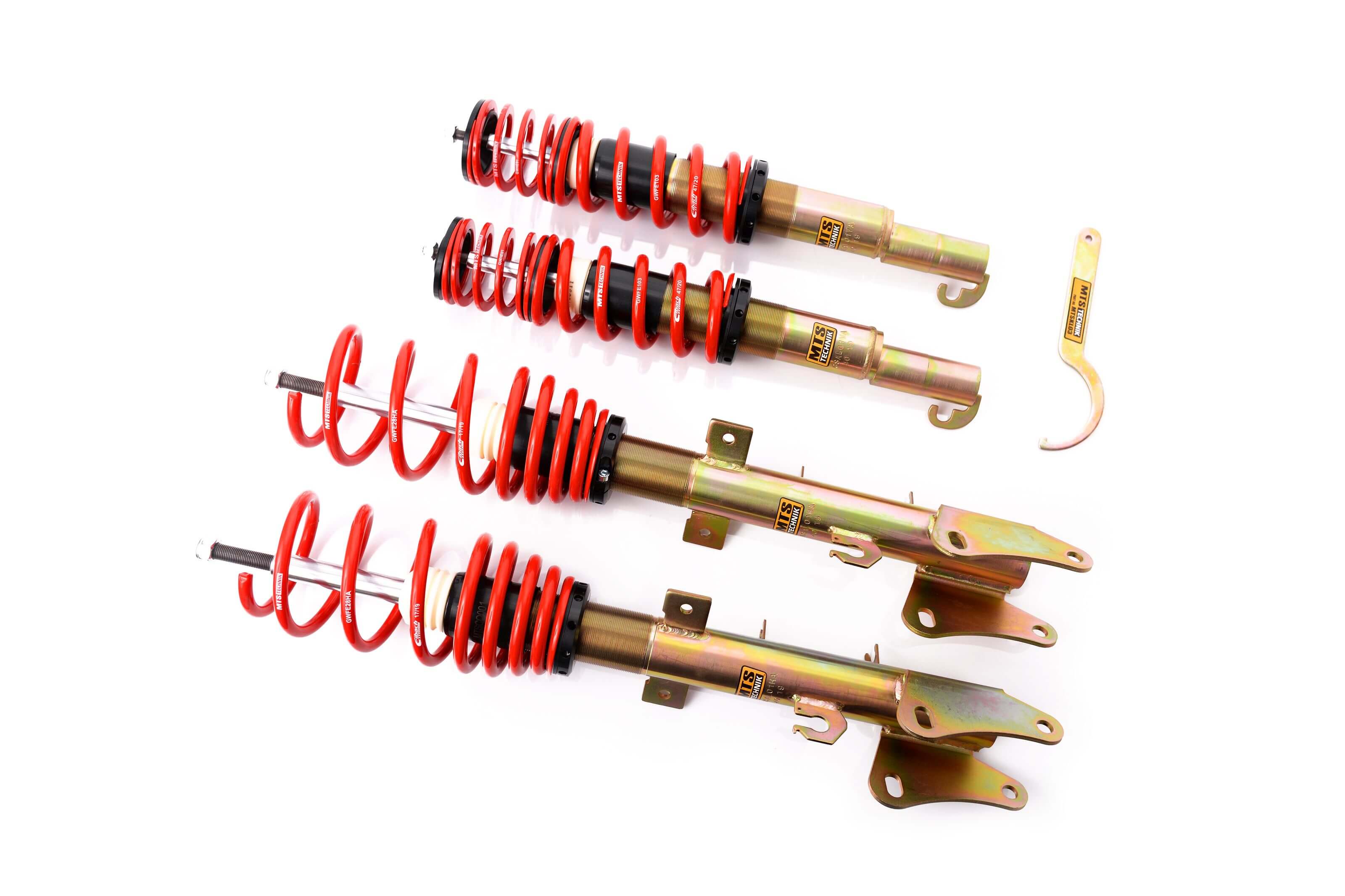 Suspensie Reglabila Coilover MTS Technik Street pentru Alfa Romeo 147 (937), 156 (932) si altele - MTSGWAL02