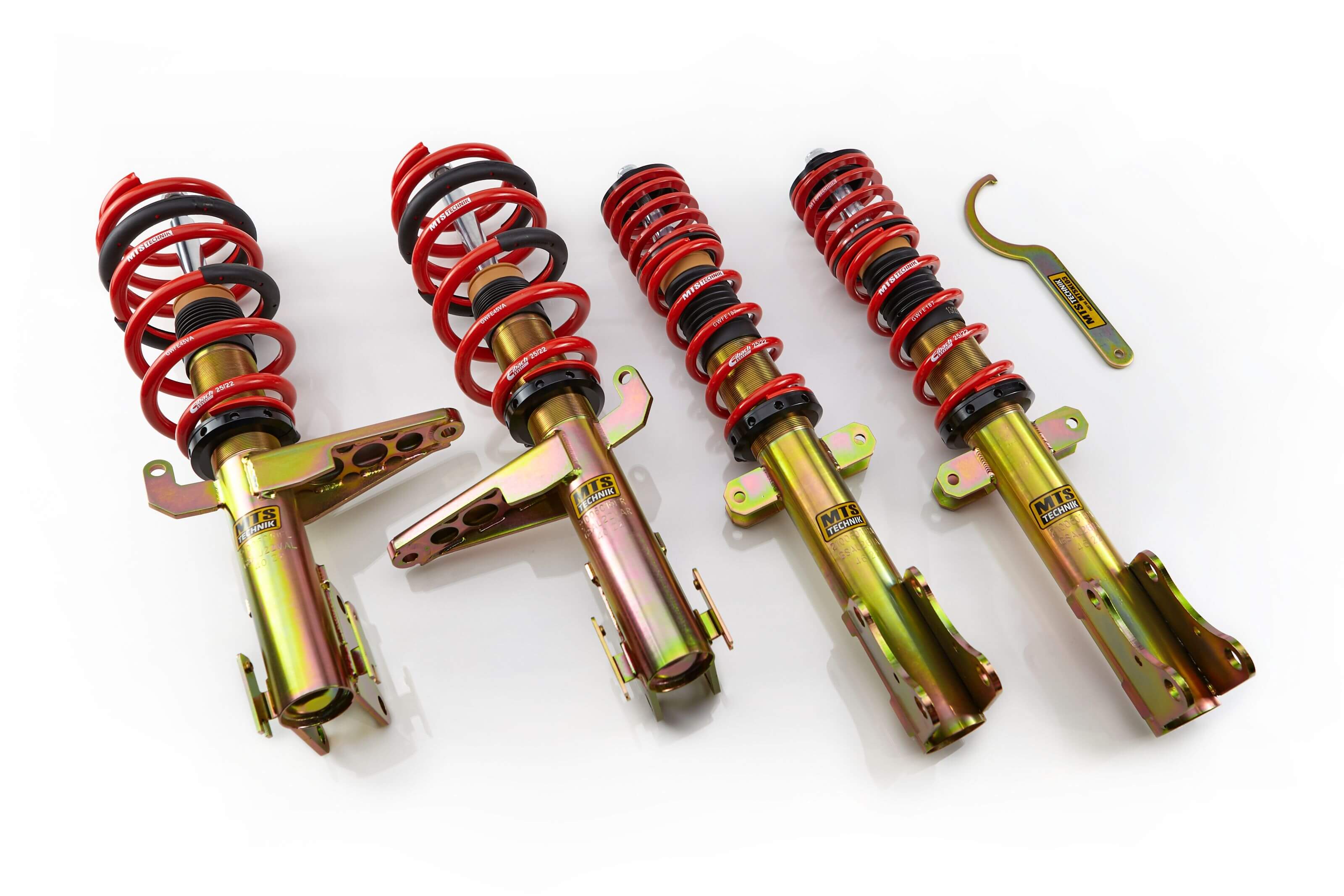 Suspensie Reglabila Coilover MTS Technik Comfort pentru Audi 80 B3 Saloon (89/8A), 90 B3 (89/8A) si altele - MTSGWAU32-C