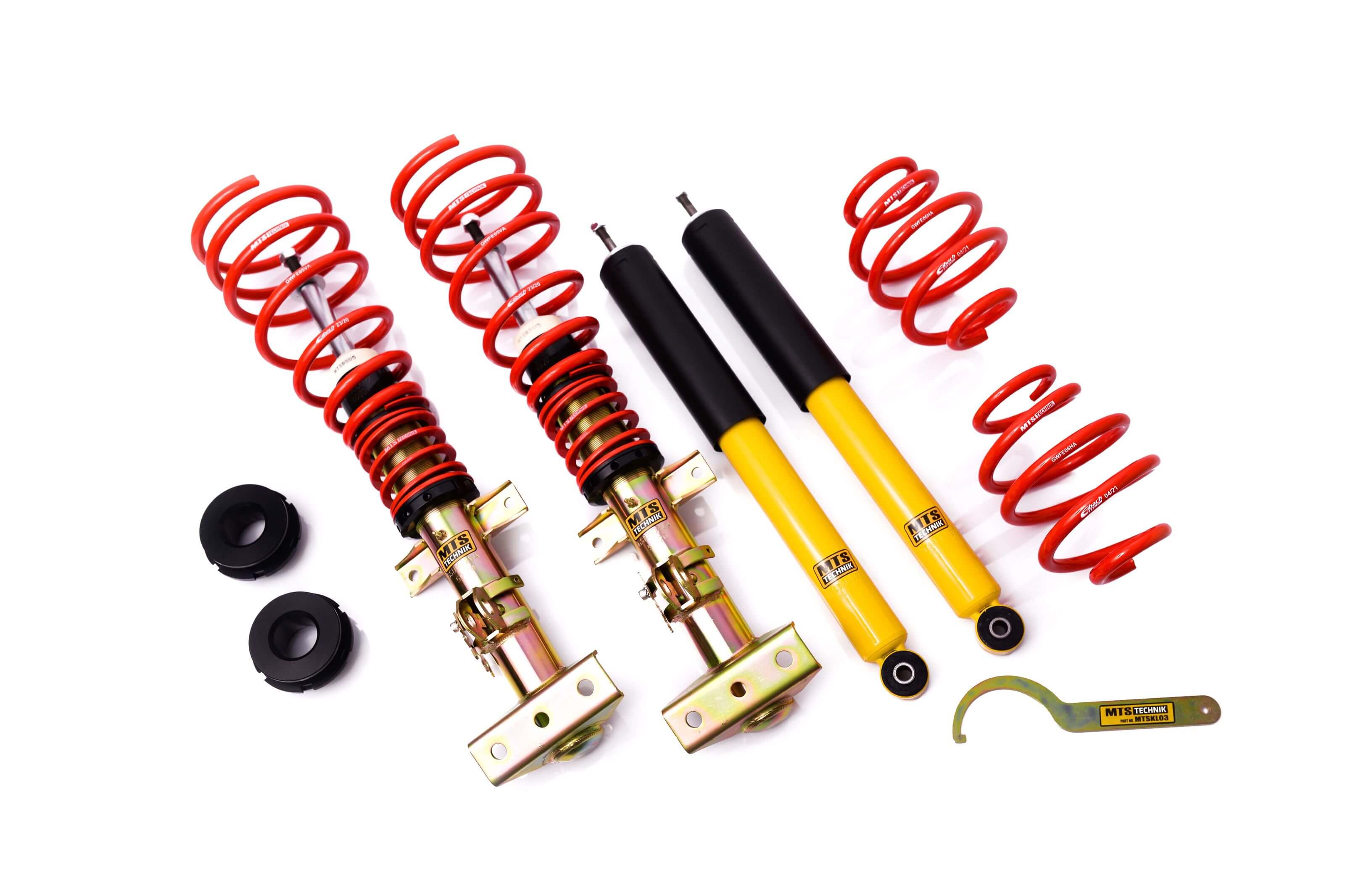 Suspensie Reglabila Coilover MTS Technik Comfort pentru BMW 3 Compact (E36), Z3 Coupe (E36) si altele - MTSGWBM02-C
