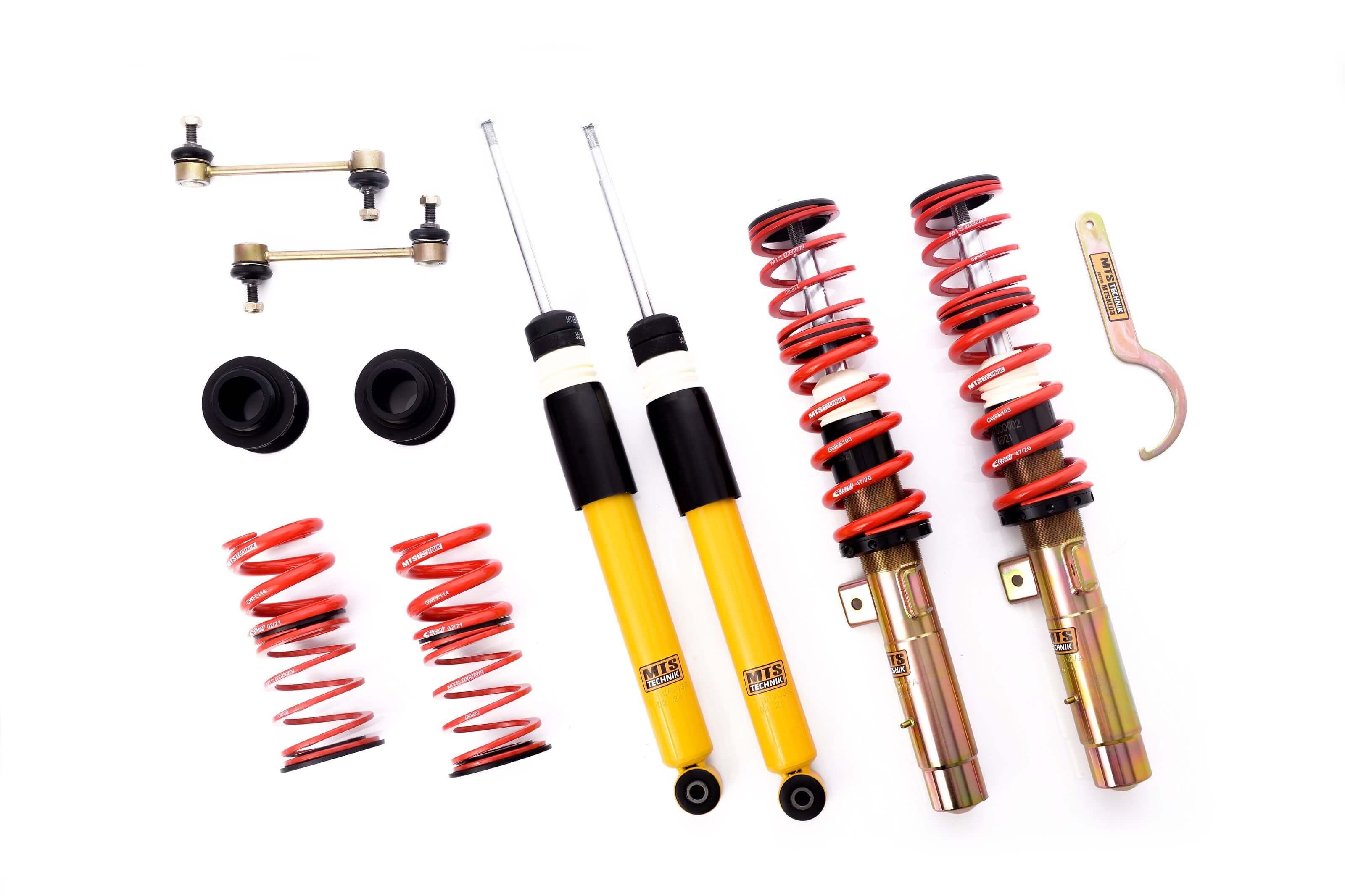 Suspensie Reglabila Coilover MTS Technik Stance pentru BMW 3 (E46), 3 Compact (E46) si altele - MTSGWBM03-S