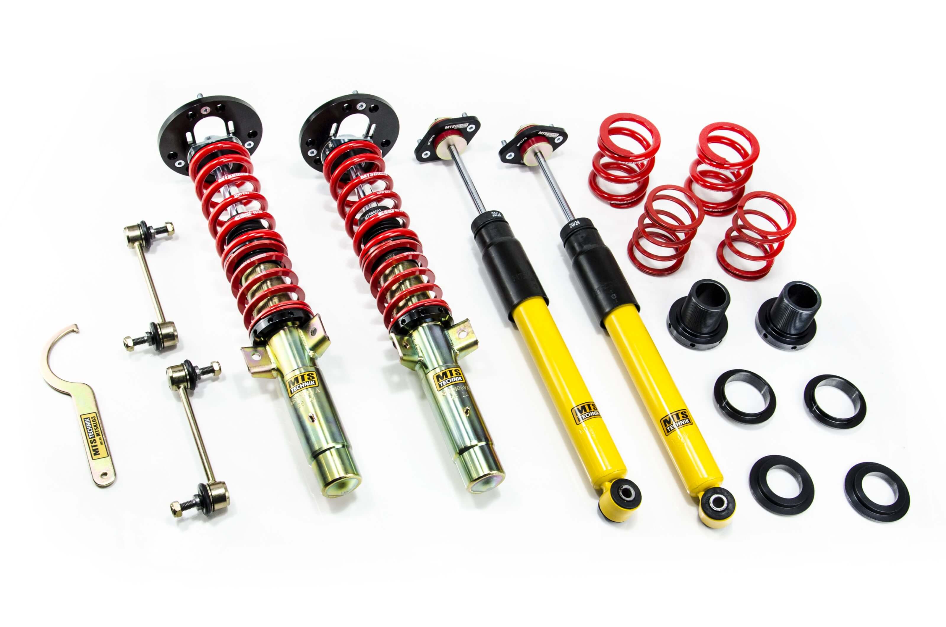 Suspensie Reglabila Coilover MTS Technik Street pentru BMW 3 (E46), 3 Compact (E46) si altele - MTSGWBM100