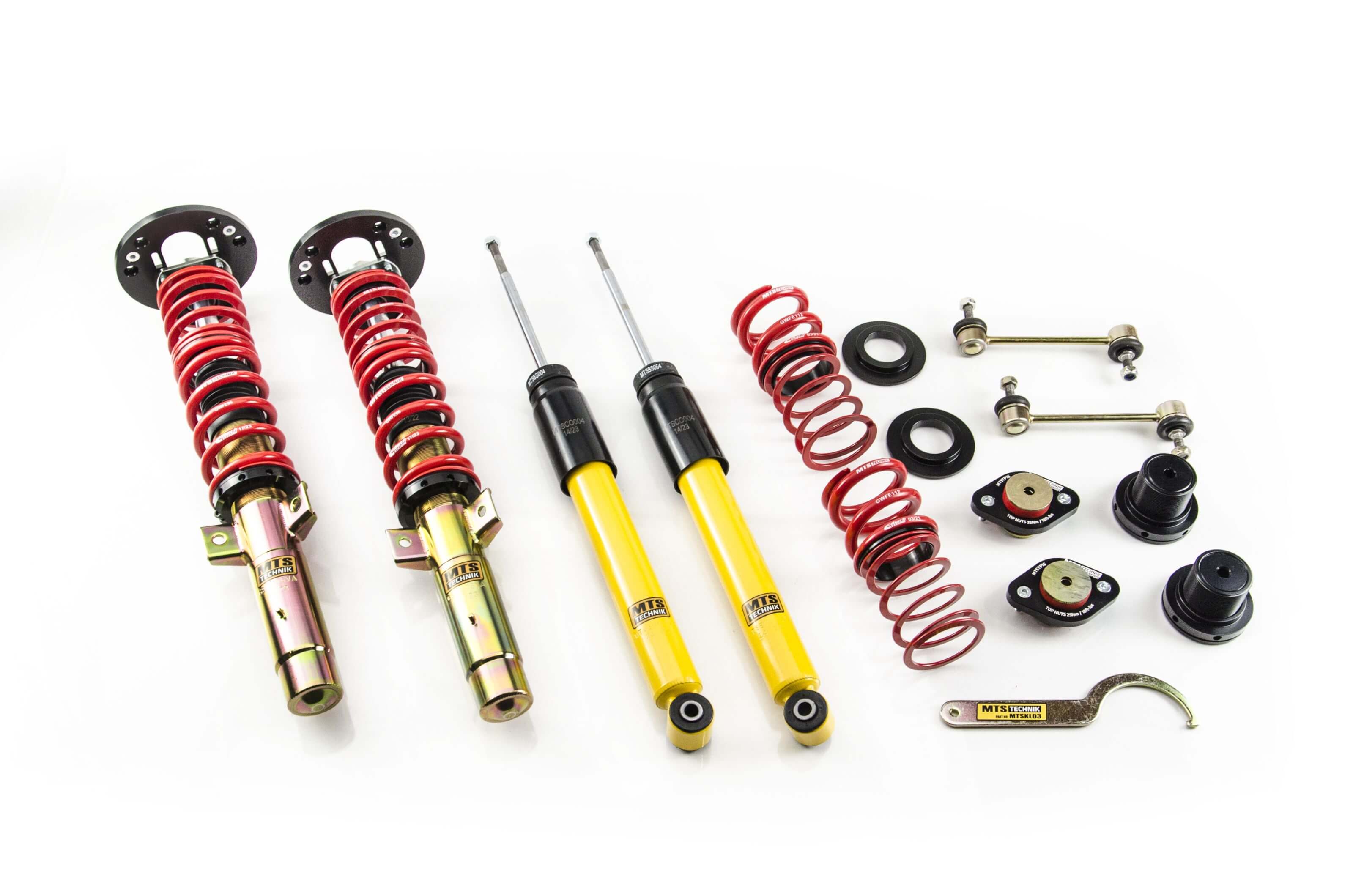 Suspensie Reglabila Coilover MTS Technik Stance pentru BMW Z4 Coupe (E86), Z4 Roadster (E85) - MTSGWBM119-S