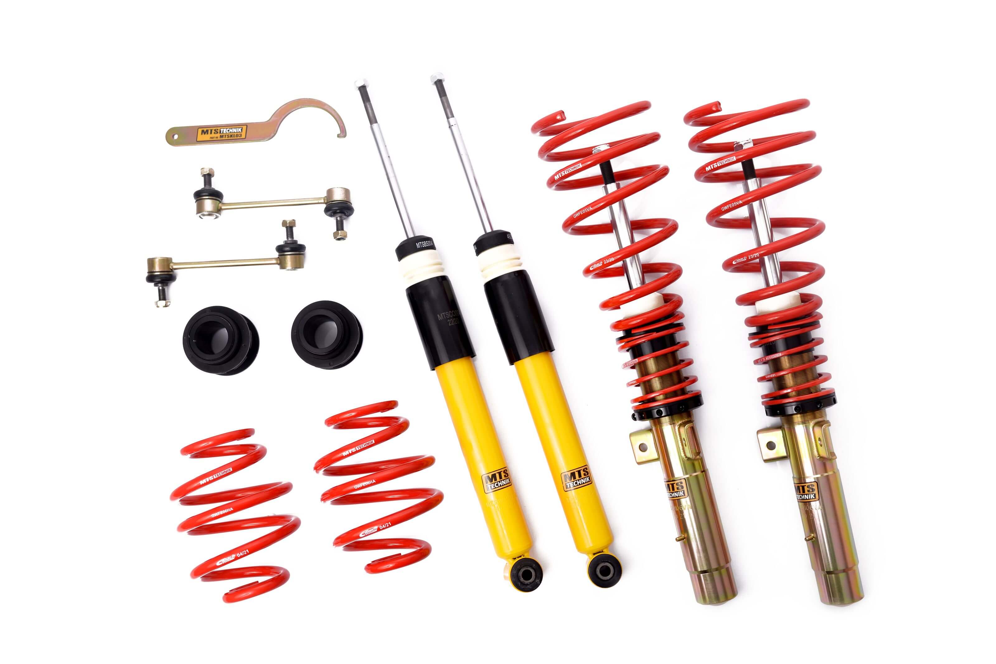 Suspensie Reglabila Coilover MTS Technik Comfort pentru BMW Z4 Coupe (E86), Z4 Roadster (E85) - MTSGWBM40-C