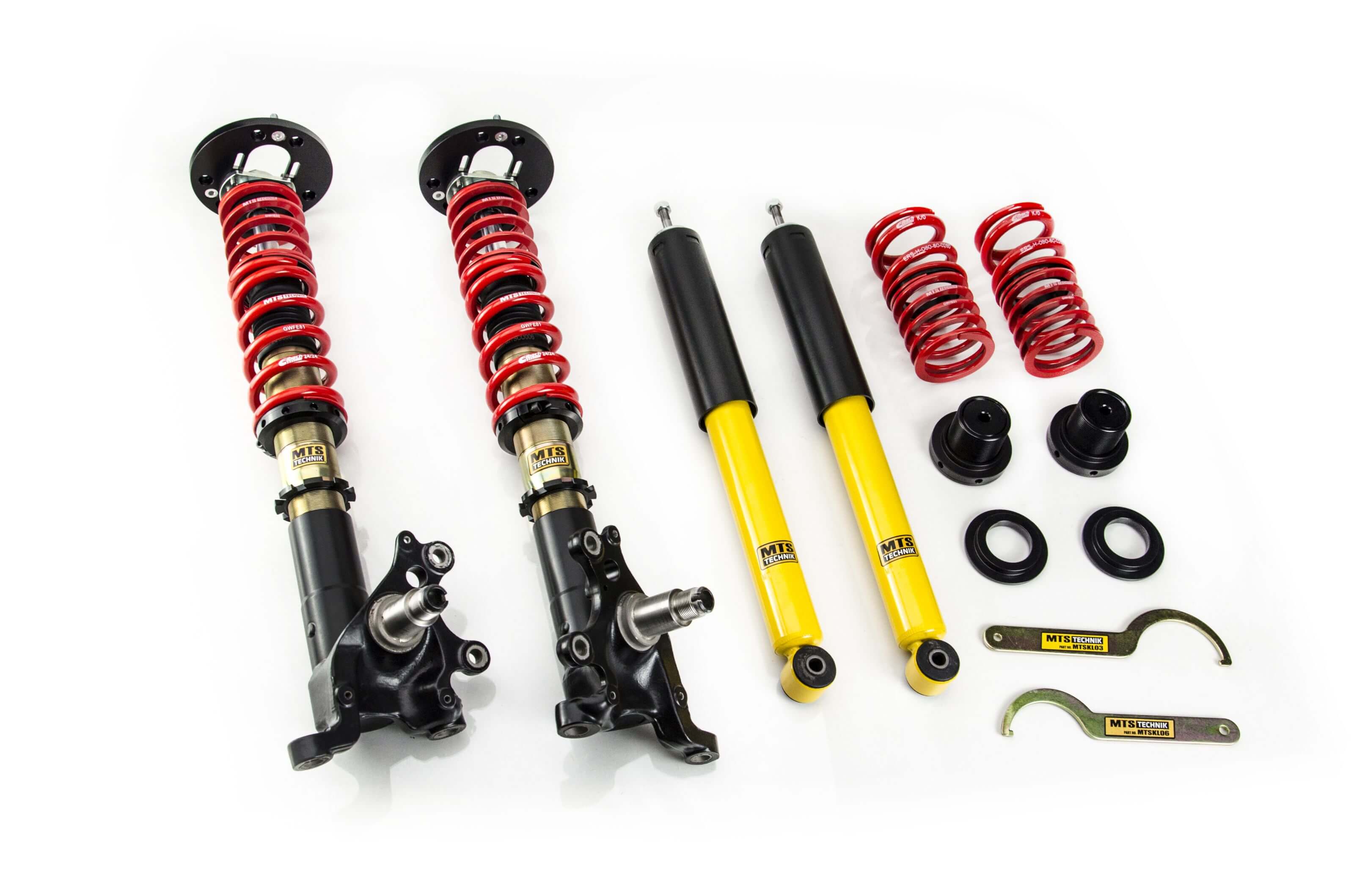 Suspensie Reglabila Coilover MTS Technik Stance pentru BMW 3 (E30), 3 Convertible (E30) si altele - MTSGWBM80-S