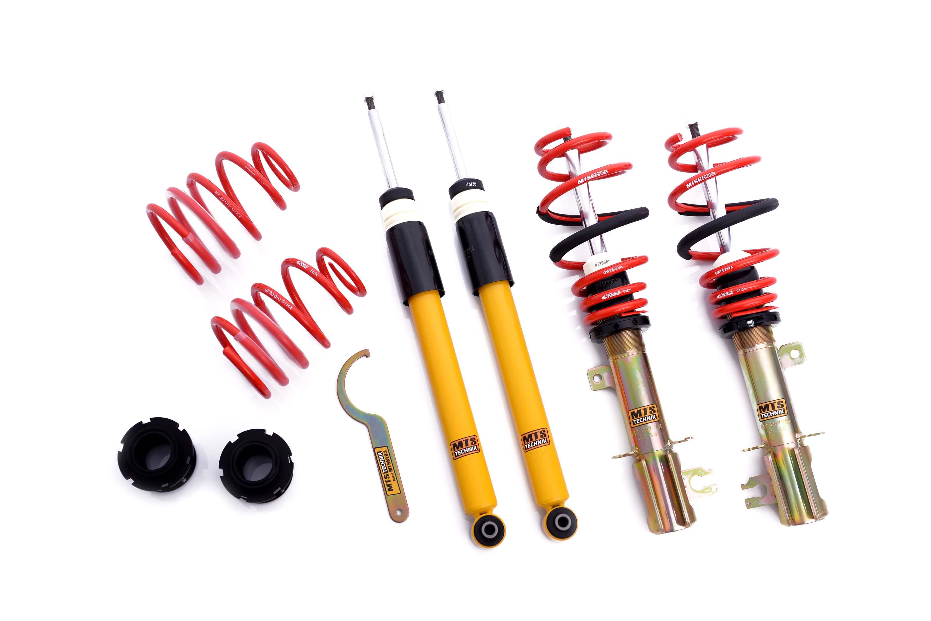 Suspensie Reglabila Coilover MTS Technik Street pentru Alfa Romeo MITO (955) / Fiat GRANDE PUNTO (199), PUNTO (199) si altele - MTSGWFI01