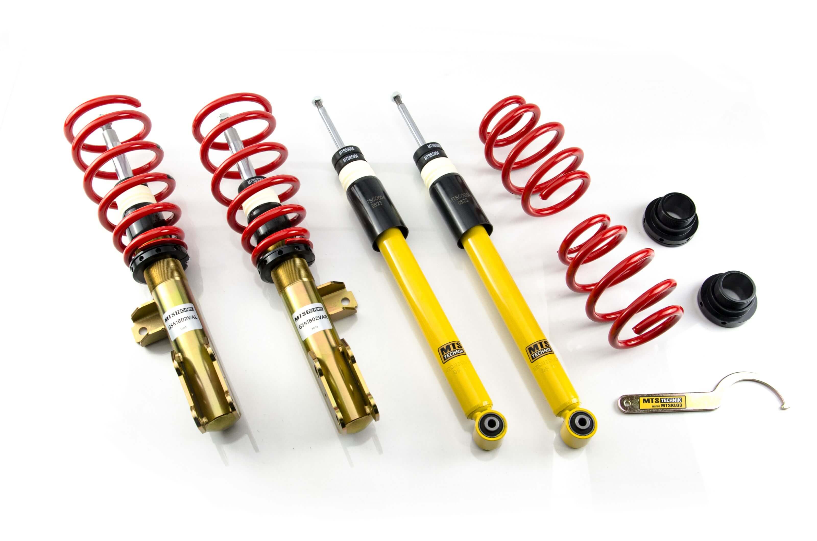 Suspensie Reglabila Coilover MTS Technik Street pentru Mercedes-Benz A-CLASS (W176), CLA Coupe (C117) si altele - MTSGWMB03