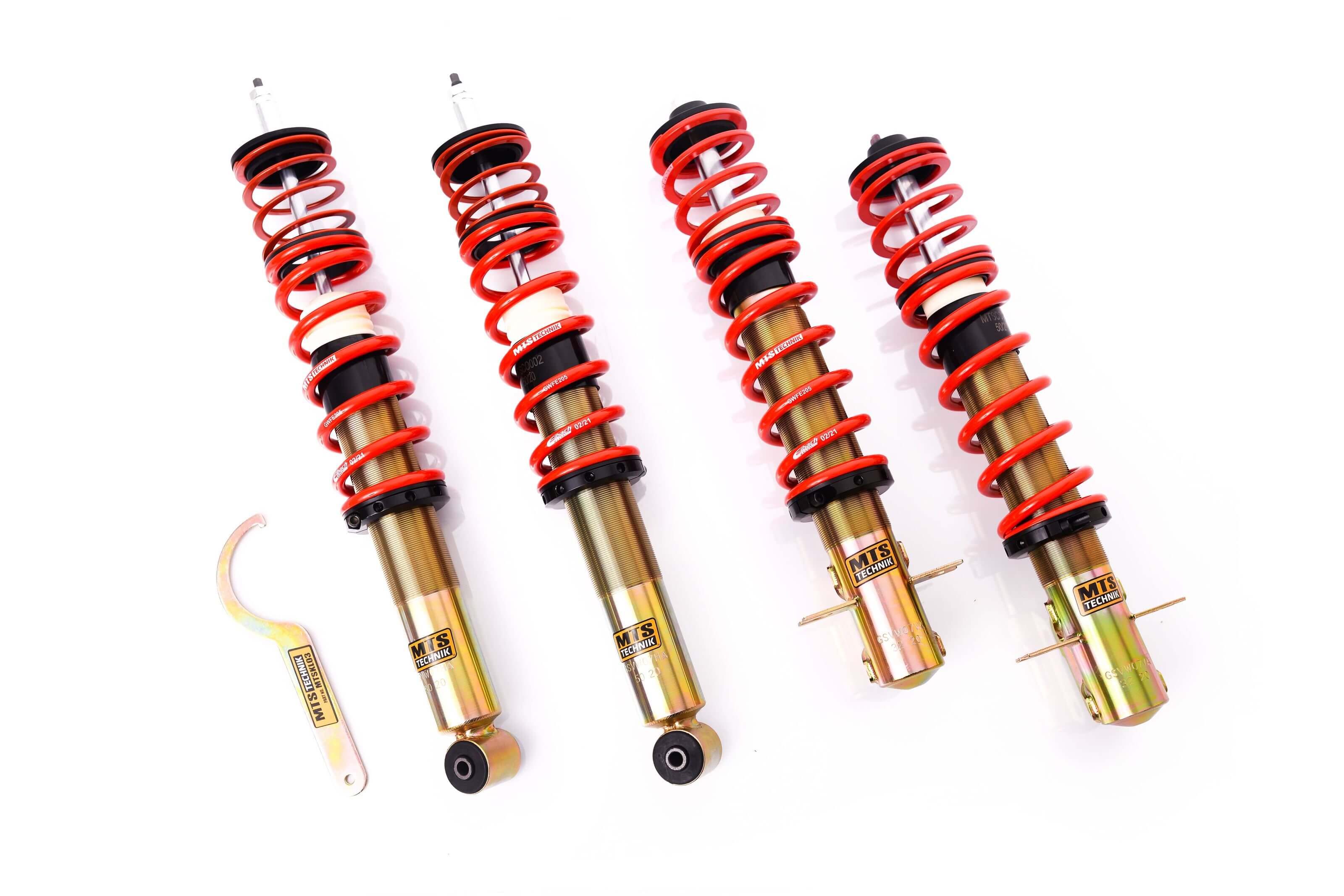 Suspensie Reglabila Coilover MTS Technik Street pentru Volkswagen GOLF I (17), GOLF I Convertible (155) si altele - MTSGWVW06