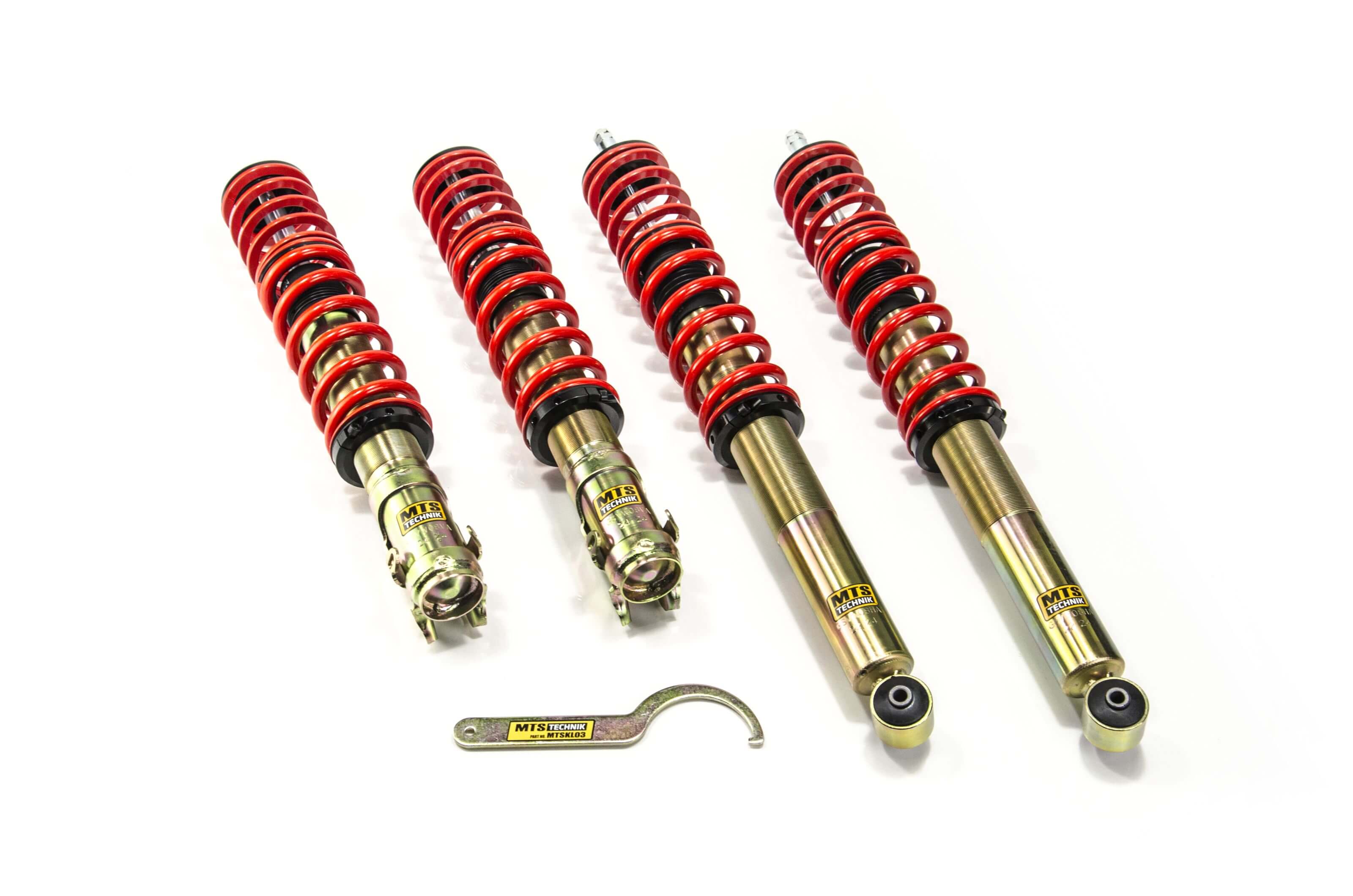 Suspensie Reglabila Coilover MTS Technik Stance pentru Seat TOLEDO I (1L) / Volkswagen CORRADO (53I), GOLF II (19E/1G1) si altele - MTSGWVW08-S