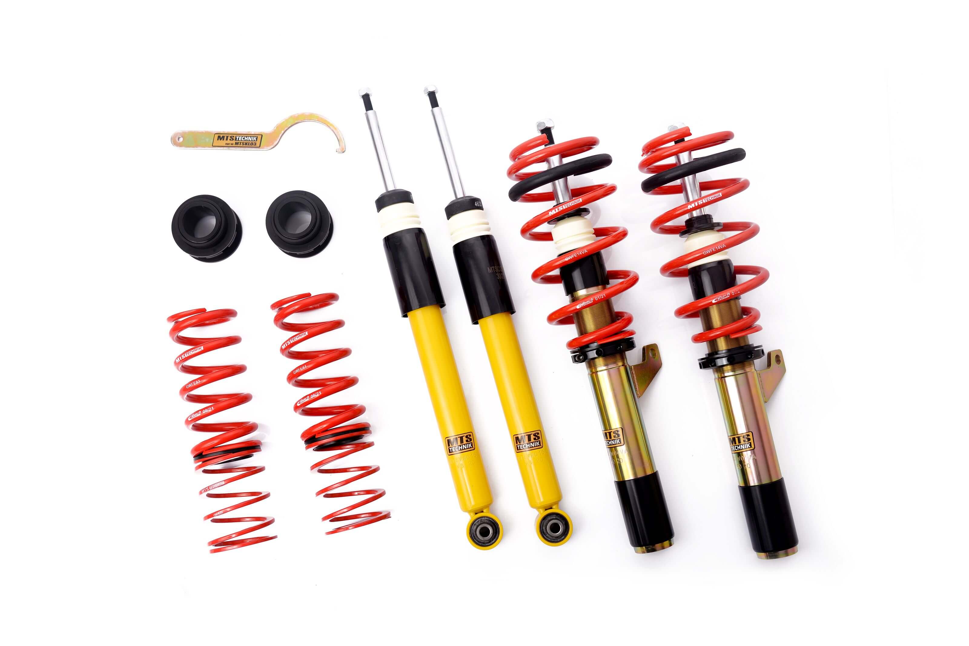 Suspensie Reglabila Coilover MTS Technik Street pentru Audi A3 (8V), A3 Convertible (8V) / Seat LEON (5F), LEON (KL) si altele - MTSGWVW50