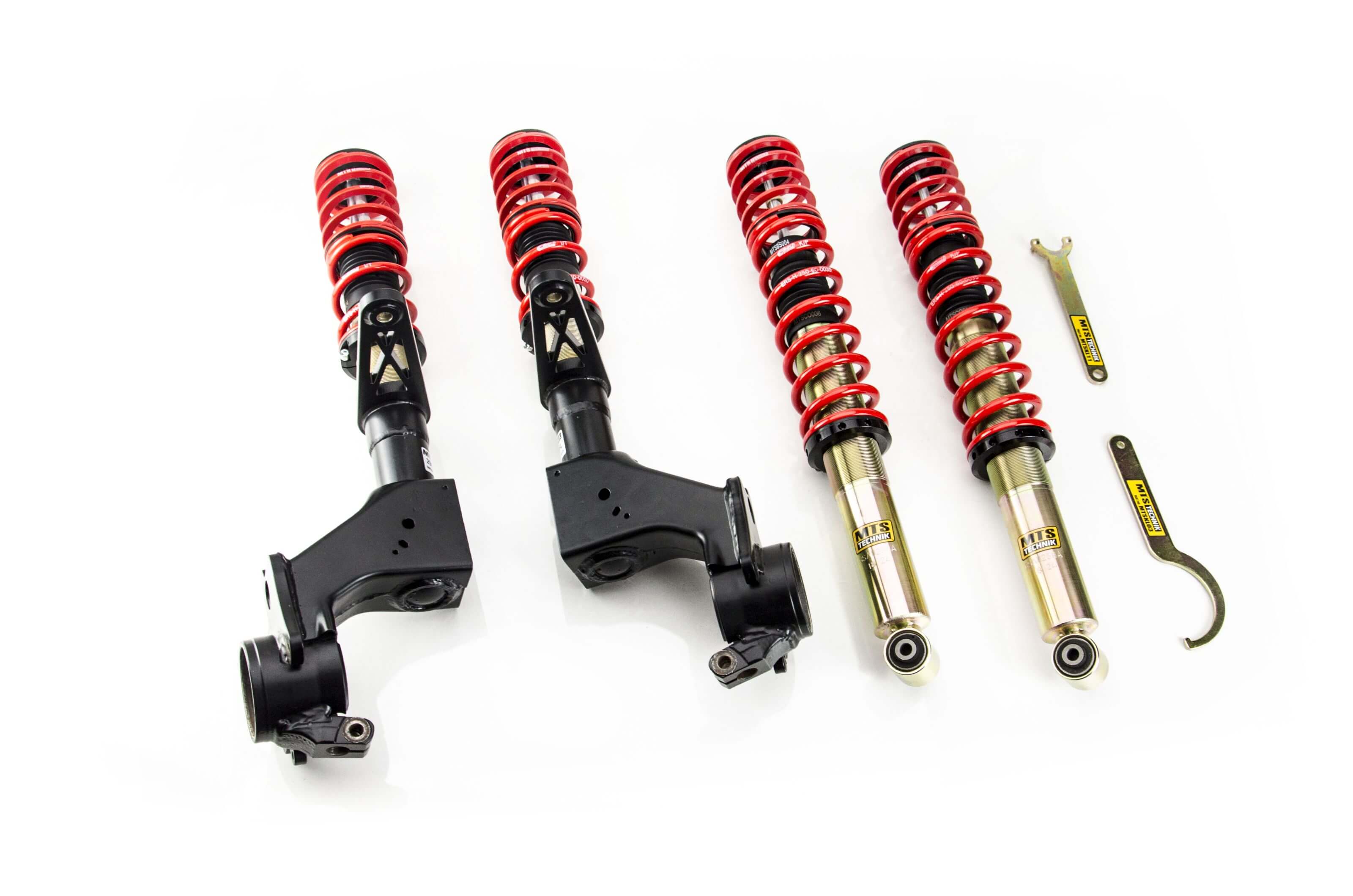Suspensie Reglabila Coilover MTS Technik Comfort pentru Audi 80 B2 Saloon (81/85), 90 B2 (81/85) / Volkswagen PASSAT B2 Saloon (32B), PASSAT B2 Variant (33B) si altele - MTSGWVW80-C
