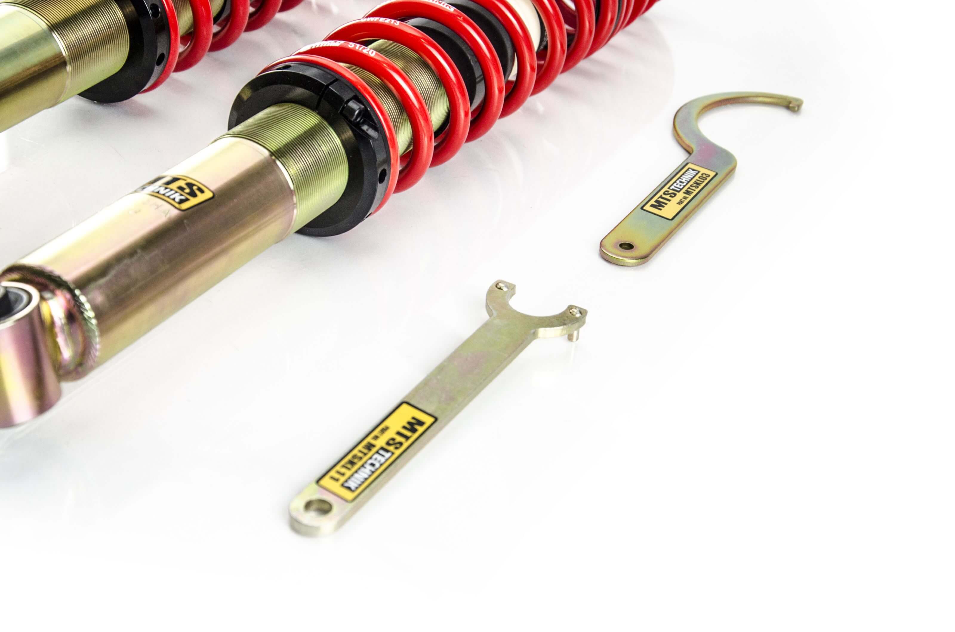 Suspensie Reglabila Coilover MTS Technik Comfort pentru Audi 80 B2 Saloon (81/85), 90 B2 (81/85) / Volkswagen PASSAT B2 Saloon (32B), PASSAT B2 Variant (33B) si altele - MTSGWVW80-C