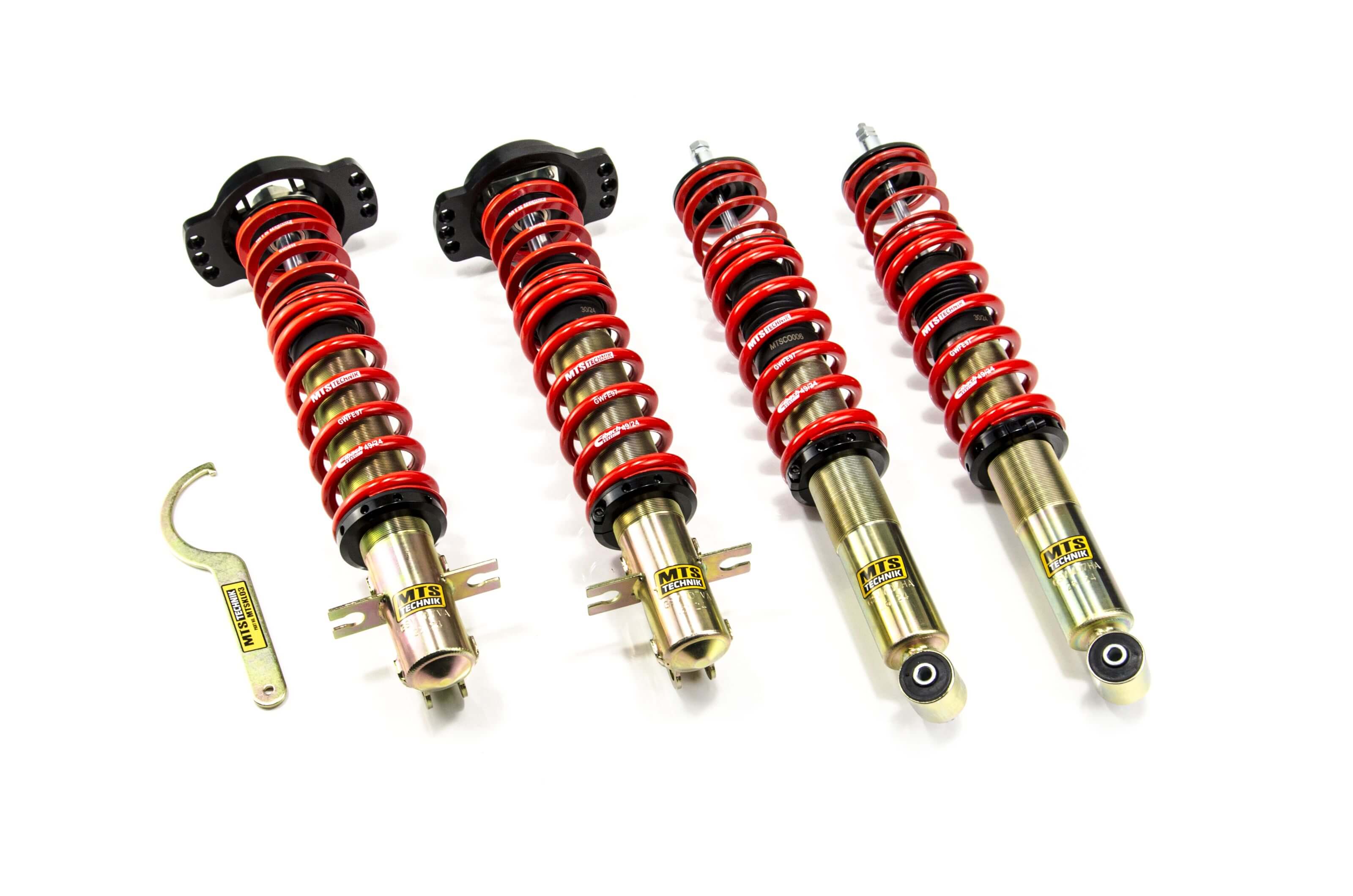 Suspensie Reglabila Coilover MTS Technik Stance pentru Volkswagen GOLF I (17), GOLF I Convertible (155) si altele - MTSGWVW85-S