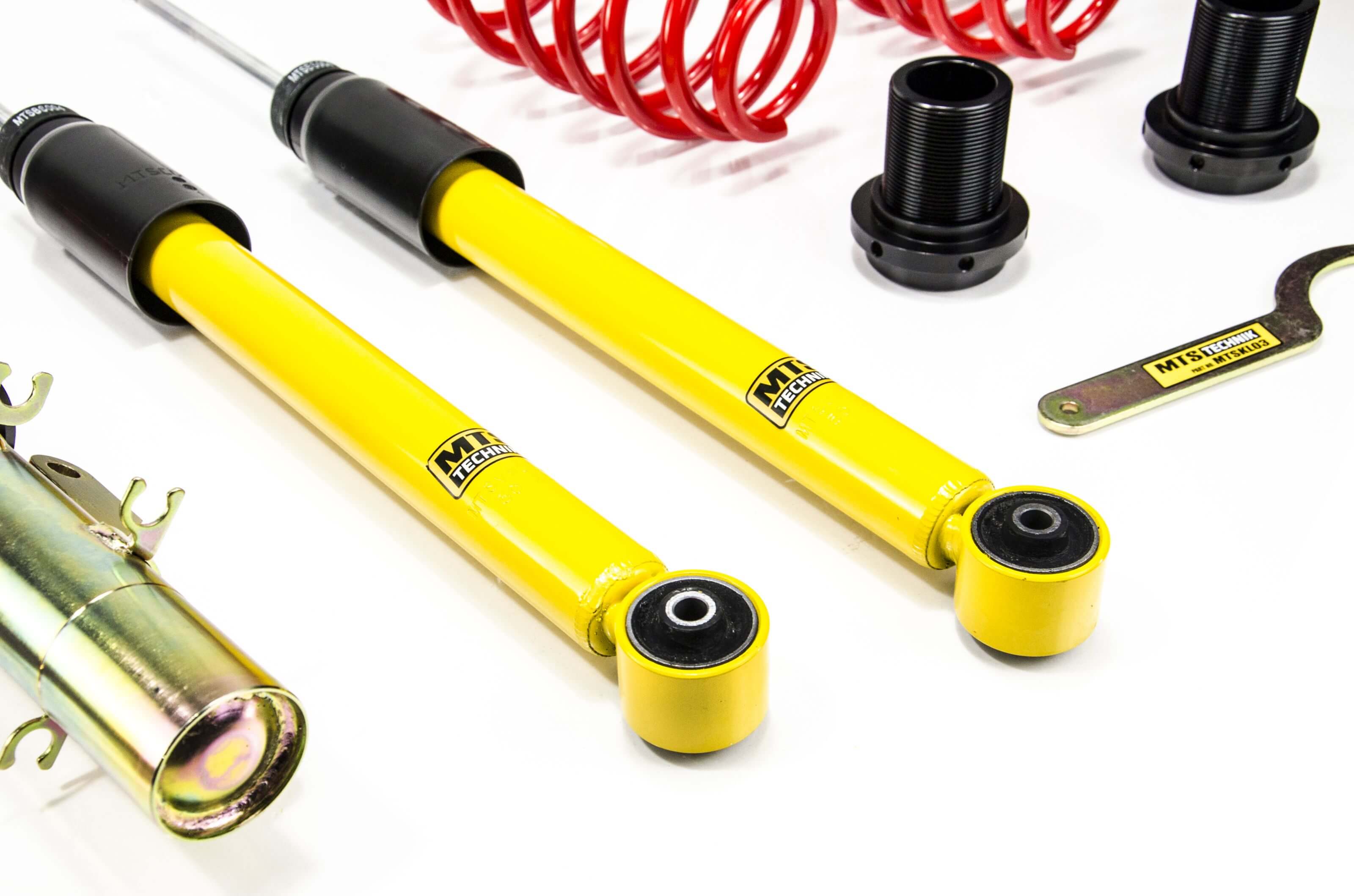 Suspensie Reglabila Coilover MTS Technik Comfort pentru Audi A3 (8L), TT (8N) / Seat LEON (1M), TOLEDO II (1M) si altele - MTSGWVW87-C
