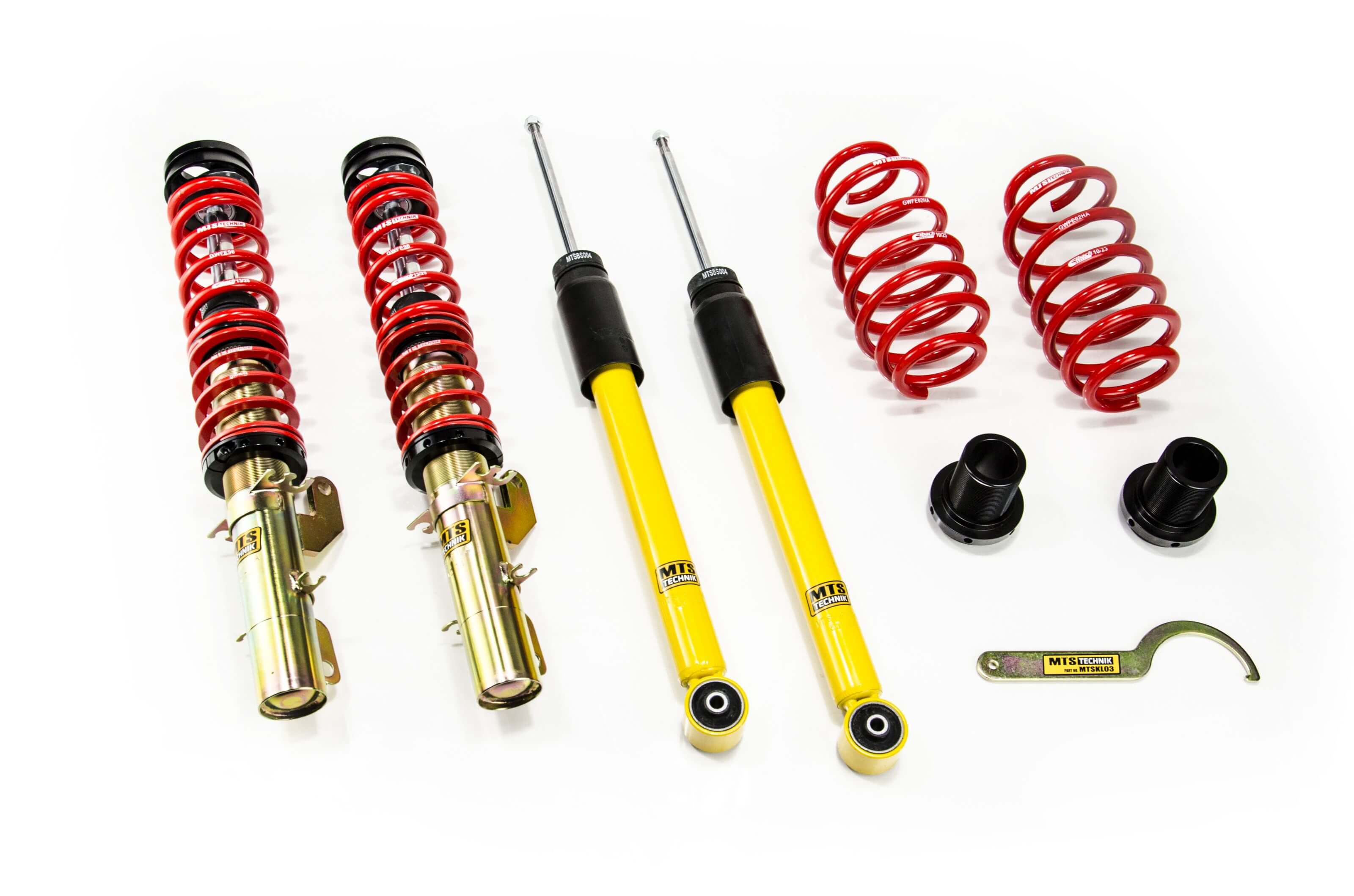 Suspensie Reglabila Coilover MTS Technik Street pentru Audi A3 (8L), TT (8N) / Seat LEON (1M), TOLEDO II (1M) si altele - MTSGWVW87
