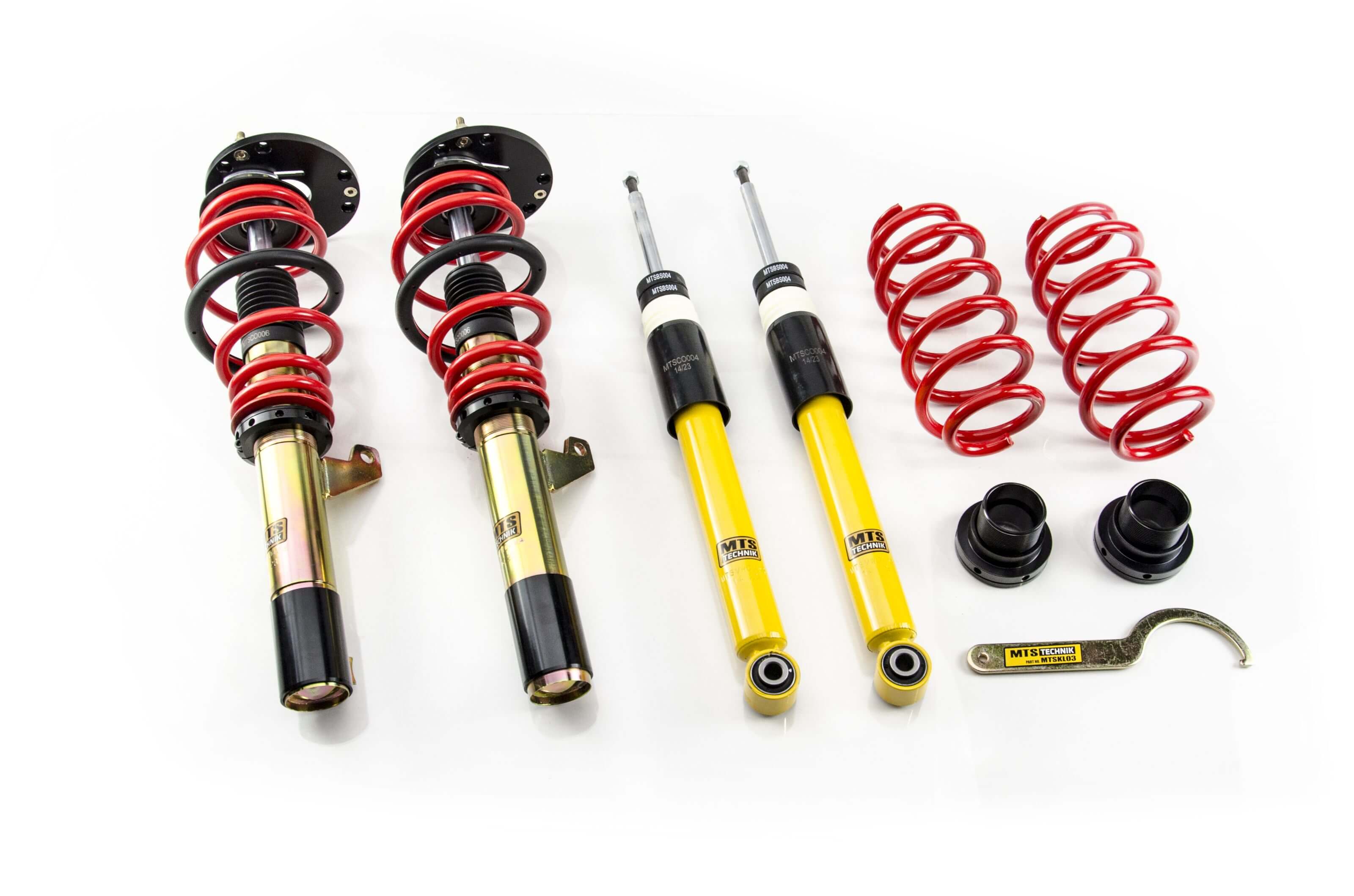 Suspensie Reglabila Coilover MTS Technik Street pentru Seat ALTEA (5P) / Skoda SUPERB II (3T), SUPERB II Estate (3T) si altele - MTSGWVW96