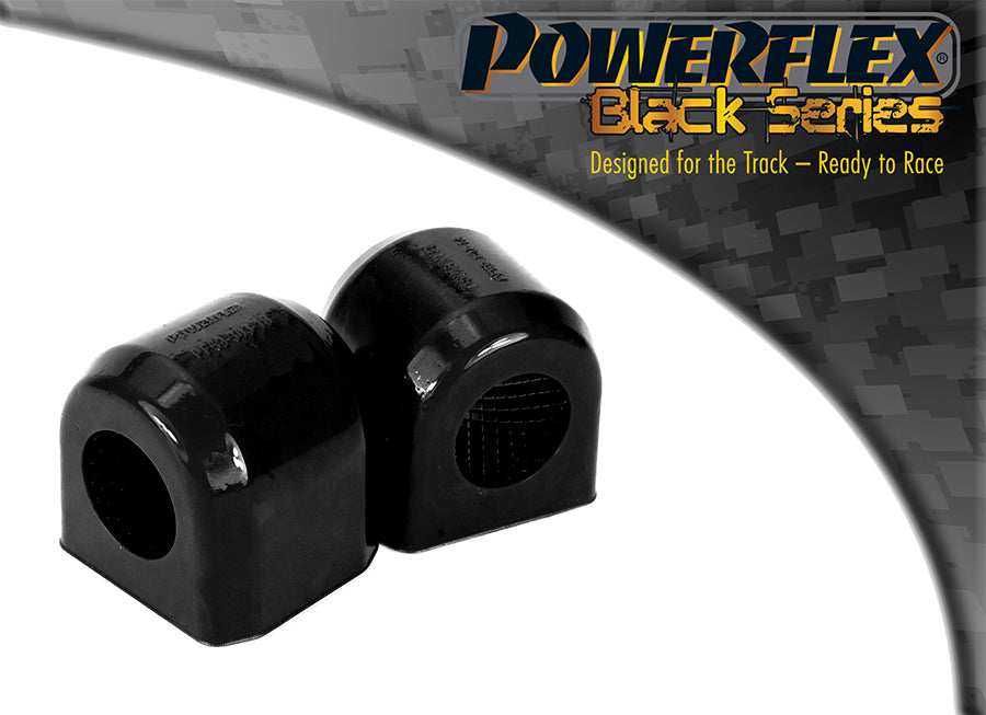 Bucsa poliuretan Powerflex bara stabilizatoare spate 18mm (la sasiu) (Negru) - Subaru Forester/Impreza