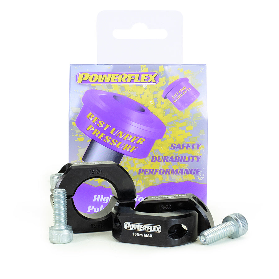 Colier sustinere bara stabilizatoare Powerflex, diametru 19-20mm