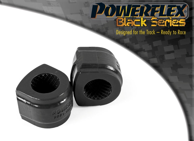 Bucsa poliuretan Powerflex bara stabilizatoare fata 25.4mm (Negru) - Alfa Romeo Giulietta