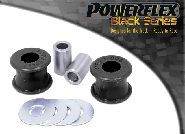 Bucsa poliuretan Powerflex bara stabilizatoare fata (la bieleta) (Negru) - Alfa Romeo GTV/Spider