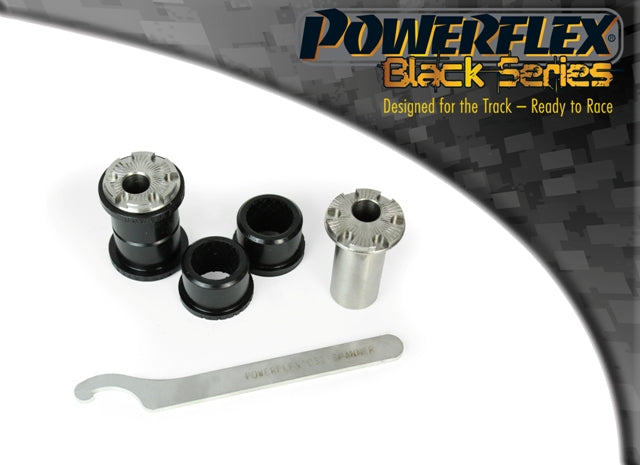 Bucse poliuretan Powerflex fata brat fata (camber reglabil) - Fiat 500 312 - Negru (2 buc)