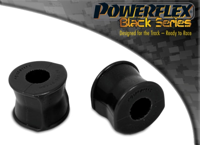 Bucse poliuretan Powerflex bara stabilizatoare fata 20mm - Fiat 500 312 - Negru (2 buc)